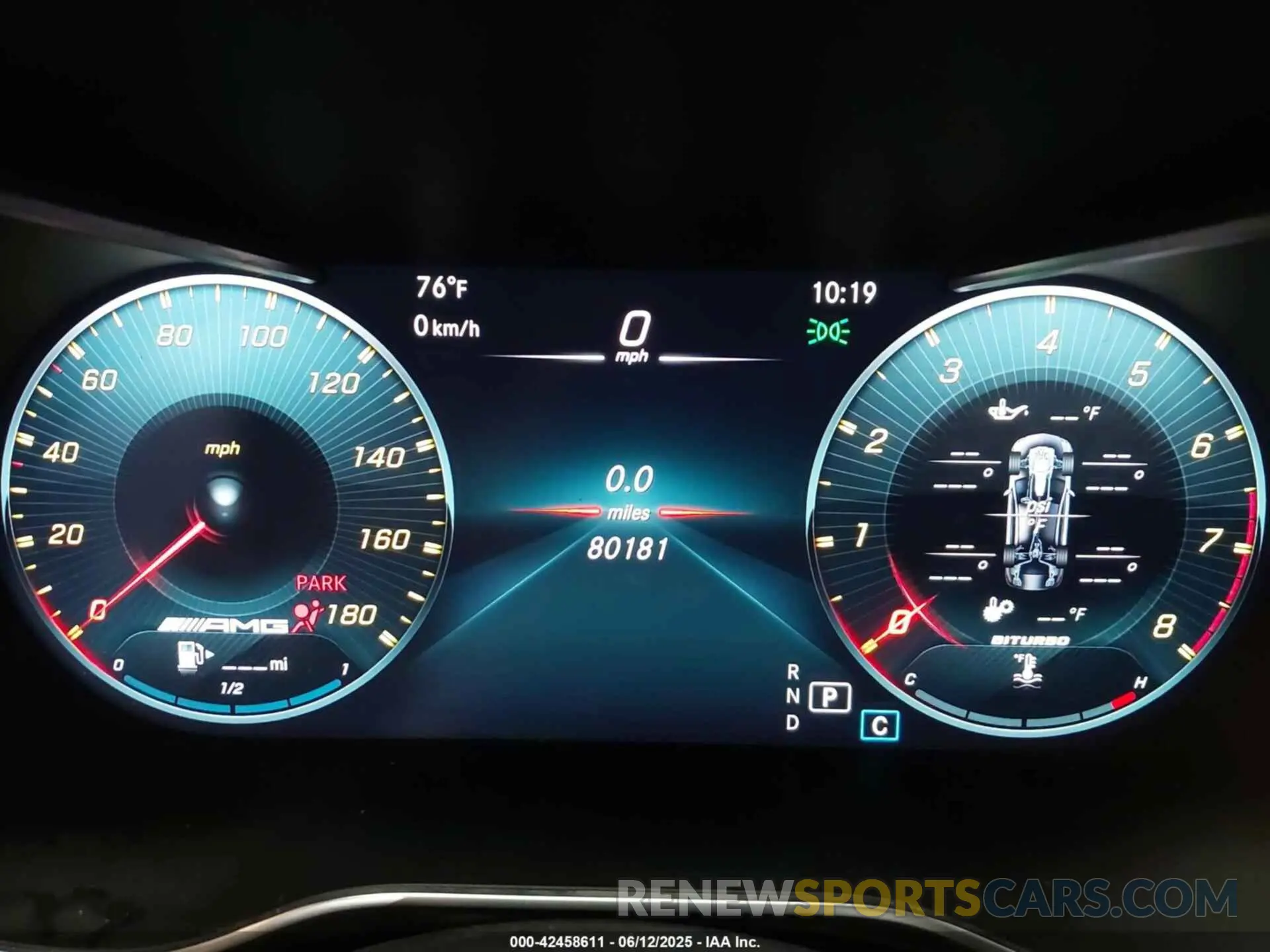 7 Photograph of a damaged car W1KWF6EB1LR574604 MERCEDES-BENZ AMG C 43 2020