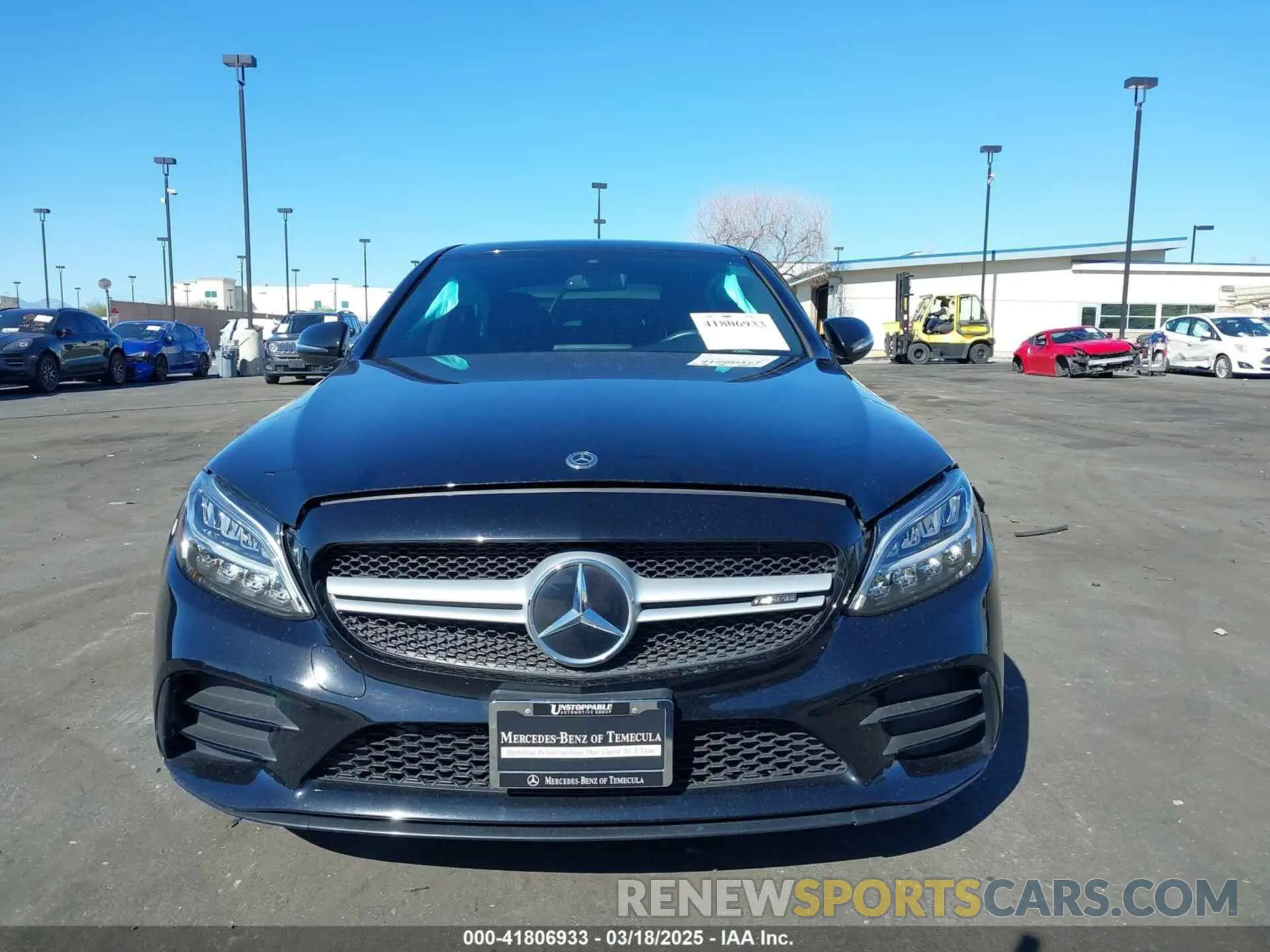 12 Photograph of a damaged car W1KWF6EB4MR620959 MERCEDES-BENZ AMG C 43 2021