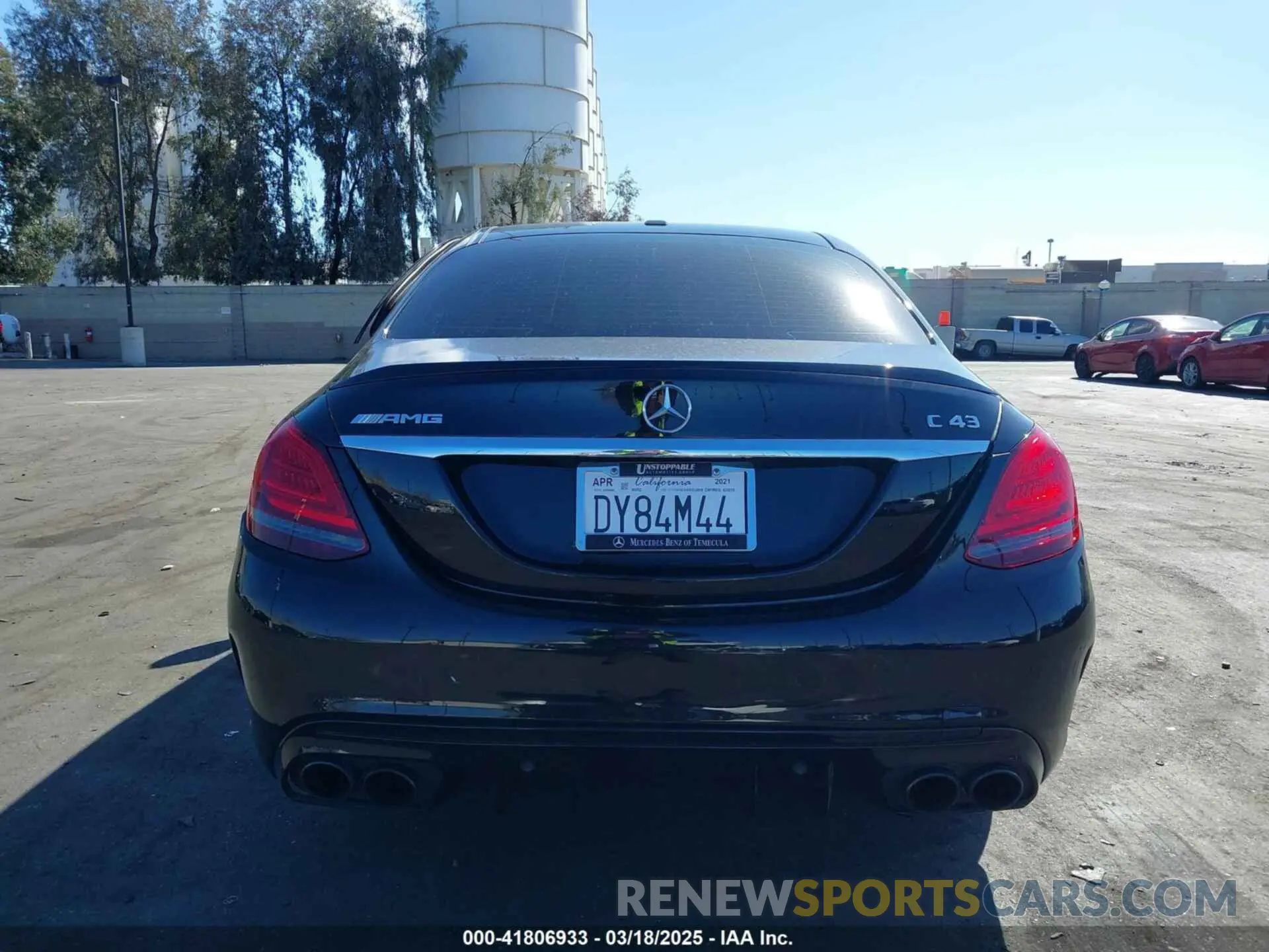 16 Photograph of a damaged car W1KWF6EB4MR620959 MERCEDES-BENZ AMG C 43 2021