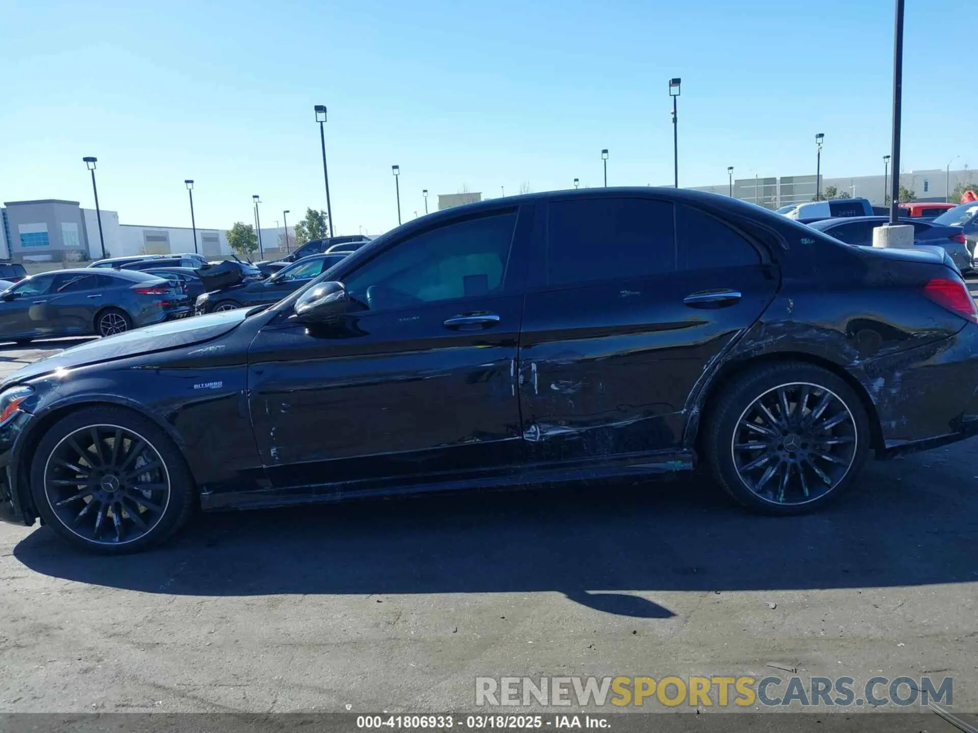 6 Photograph of a damaged car W1KWF6EB4MR620959 MERCEDES-BENZ AMG C 43 2021