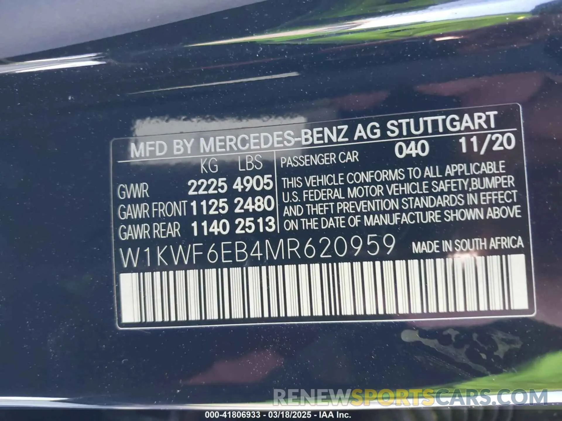 9 Photograph of a damaged car W1KWF6EB4MR620959 MERCEDES-BENZ AMG C 43 2021