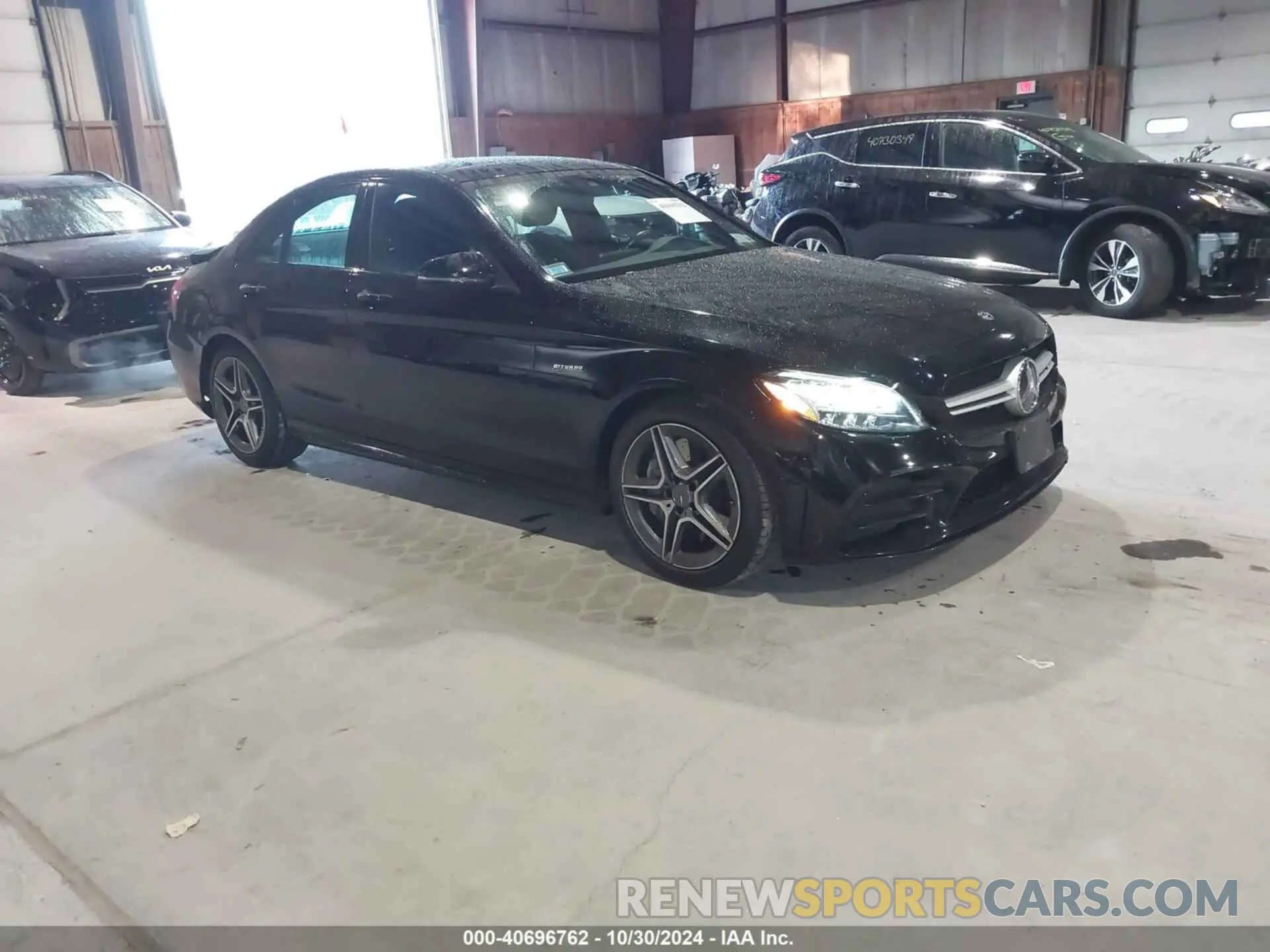 1 Фотография поврежденного автомобиля W1KWF6EB9MR628586 MERCEDES-BENZ AMG C 43 2021