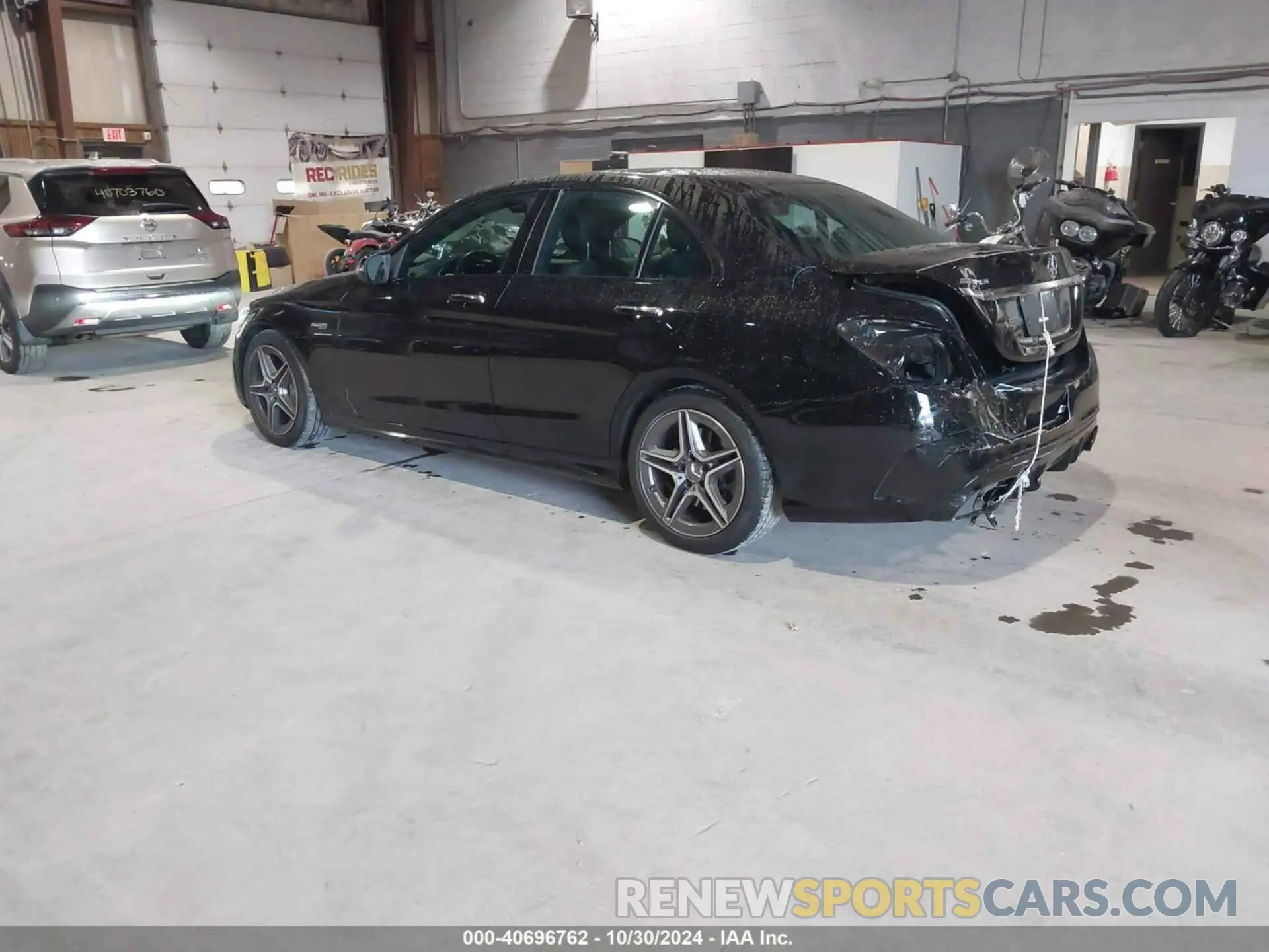 3 Фотография поврежденного автомобиля W1KWF6EB9MR628586 MERCEDES-BENZ AMG C 43 2021