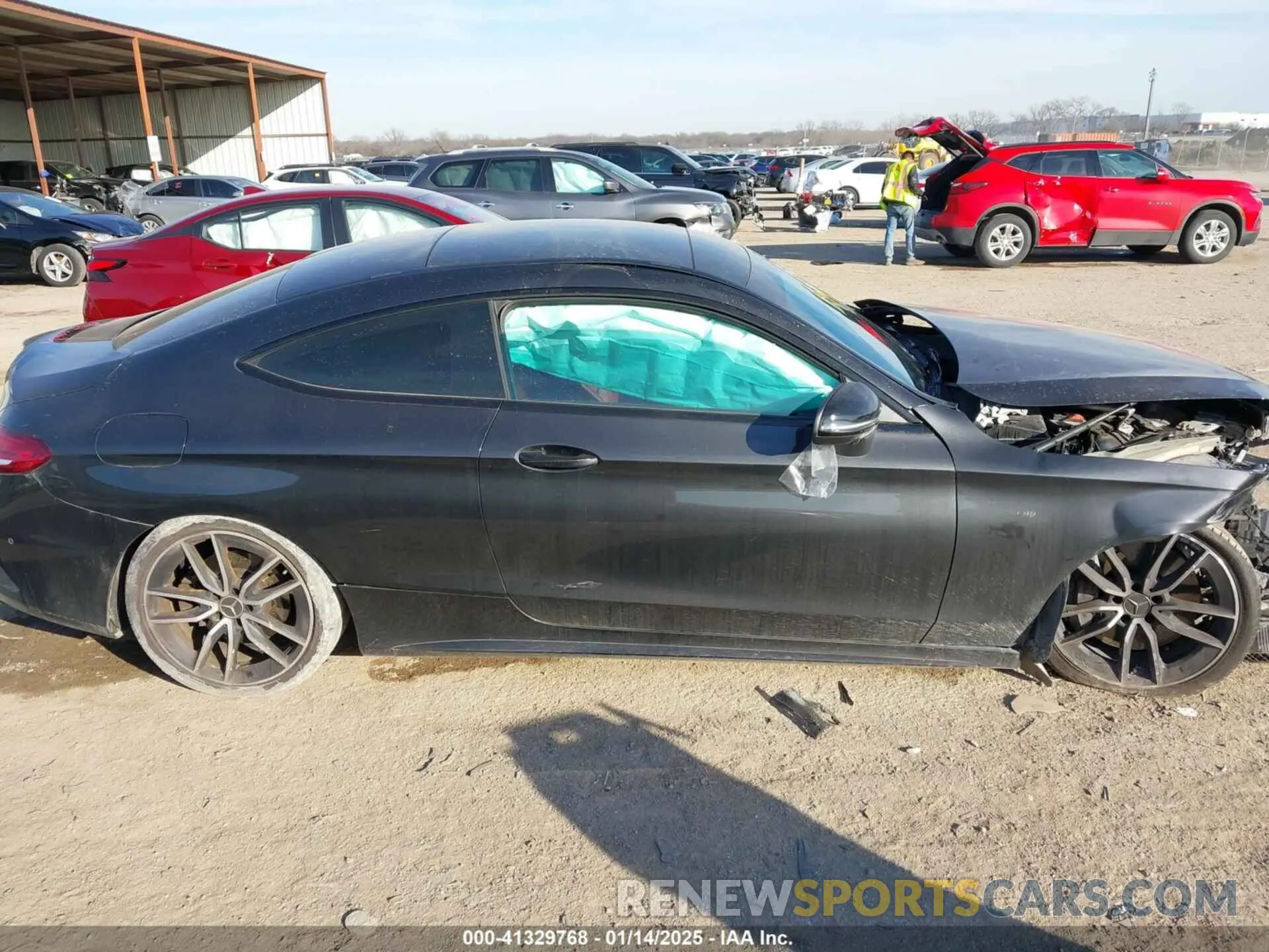 13 Фотография поврежденного автомобиля W1KWJ6EB8MG065671 MERCEDES-BENZ AMG C 43 2021