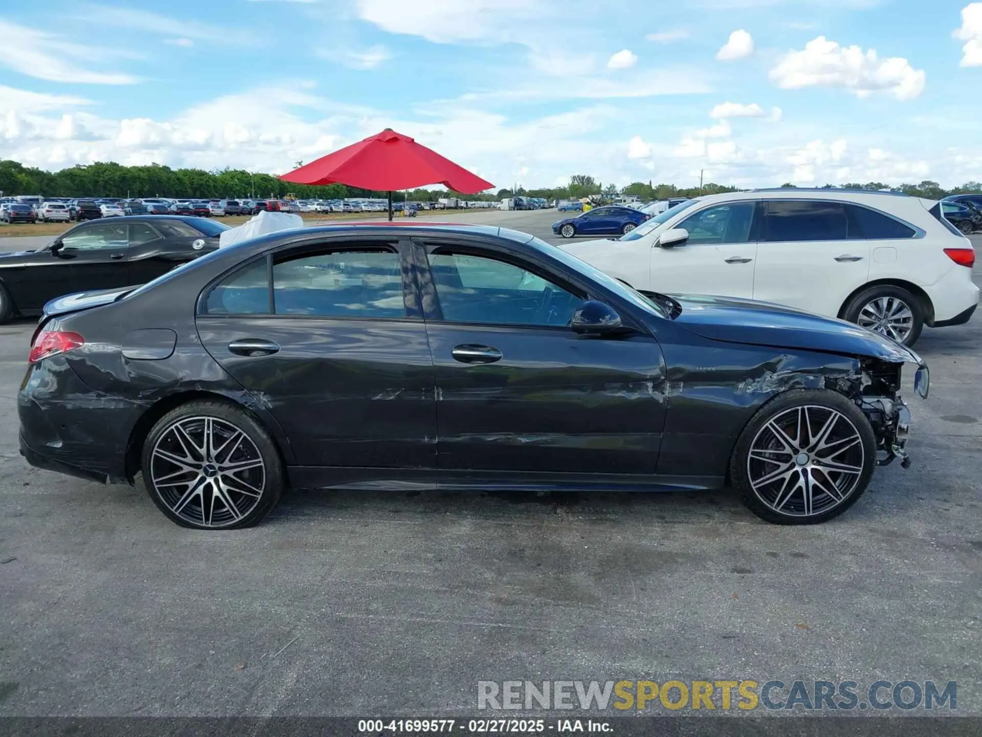 12 Фотография поврежденного автомобиля W1KAF8HB6RR185662 MERCEDES-BENZ AMG C 43 2024
