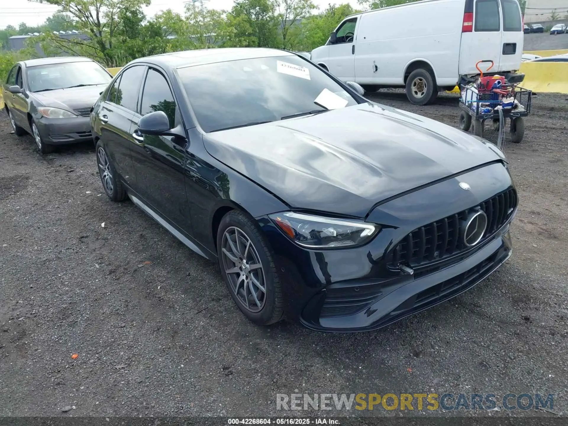 1 Photograph of a damaged car W1KAF8HB7RR168322 MERCEDES-BENZ AMG C 43 2024