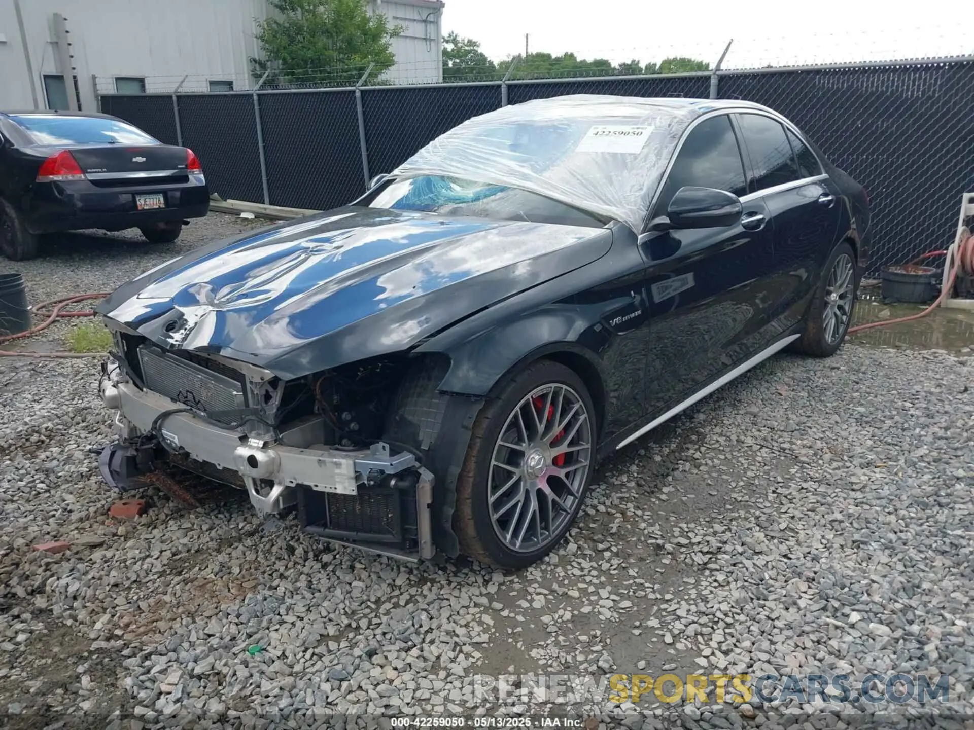 2 Фотография поврежденного автомобиля 55SWF8HB8KU305617 MERCEDES-BENZ AMG C 63 2019