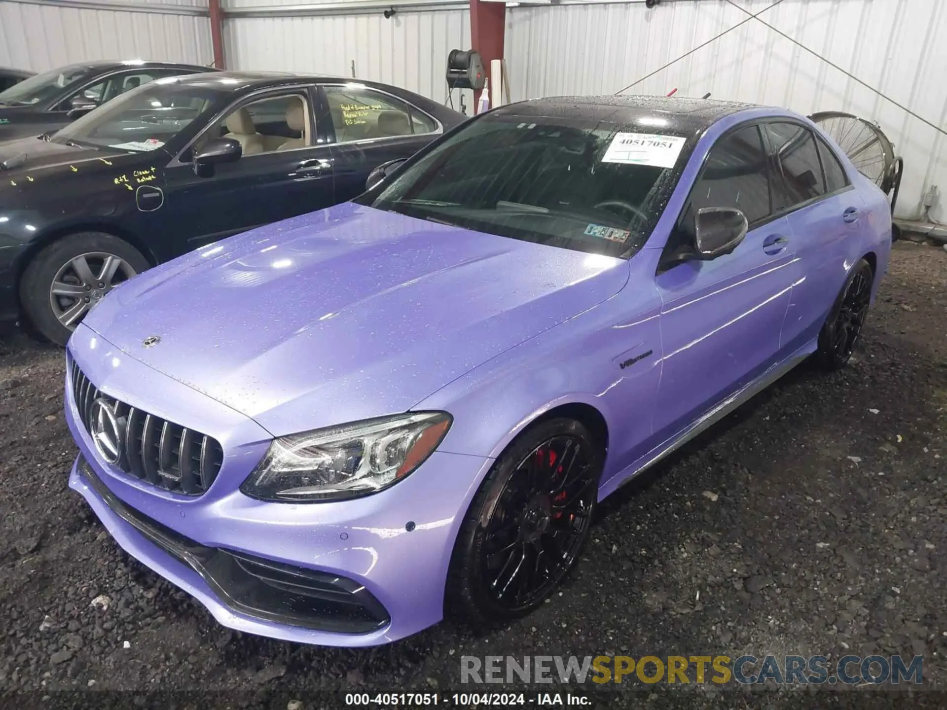 2 Фотография поврежденного автомобиля 55SWF8HBXKU306736 MERCEDES-BENZ AMG C 63 2019