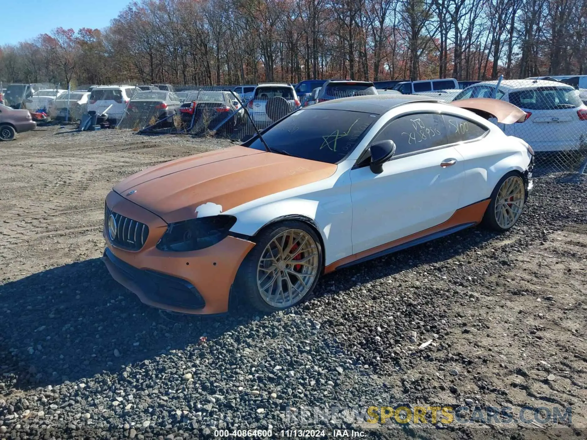 2 Photograph of a damaged car WDDWJ8HB6KF846103 MERCEDES-BENZ AMG C 63 2019