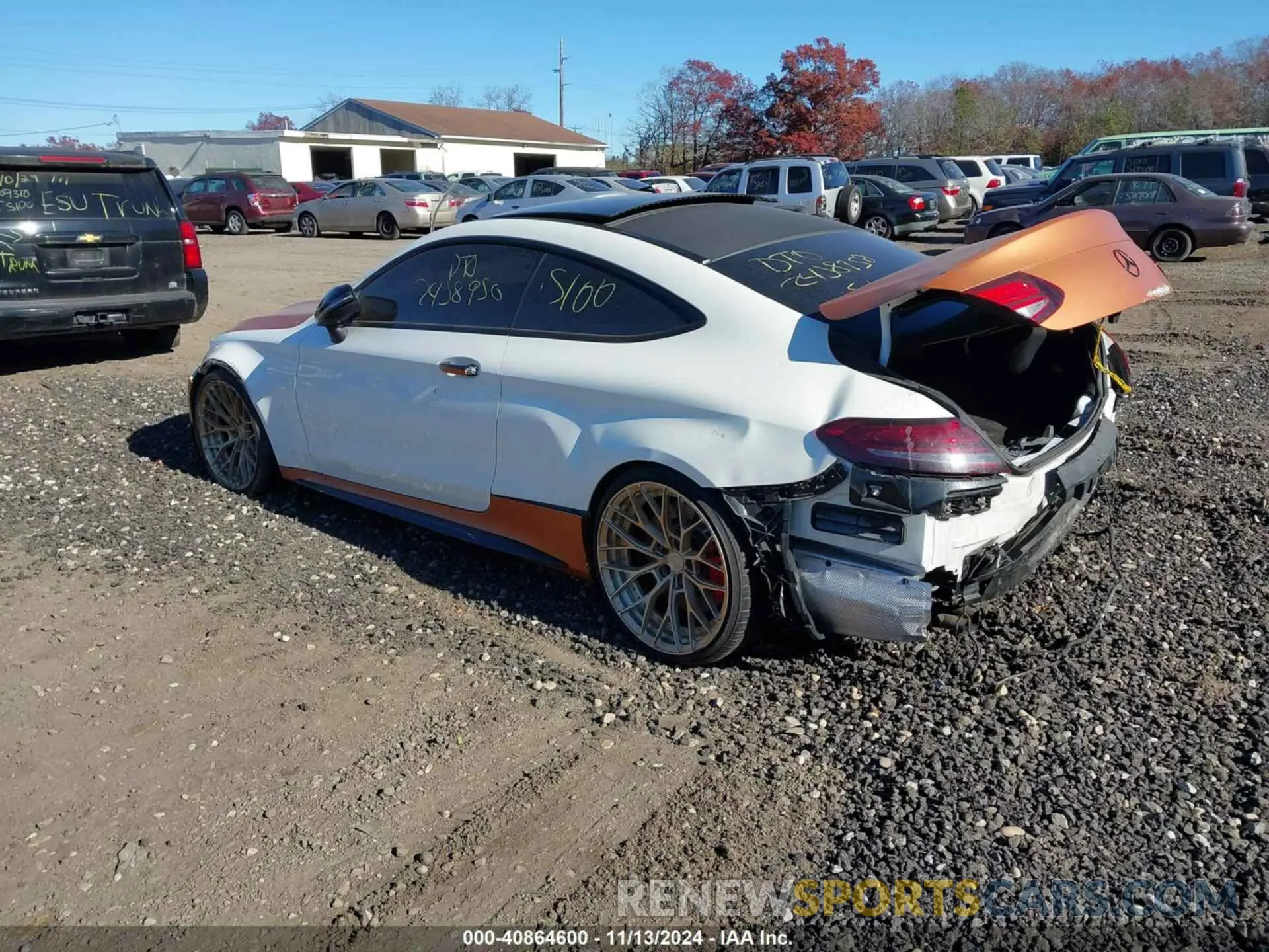 3 Photograph of a damaged car WDDWJ8HB6KF846103 MERCEDES-BENZ AMG C 63 2019