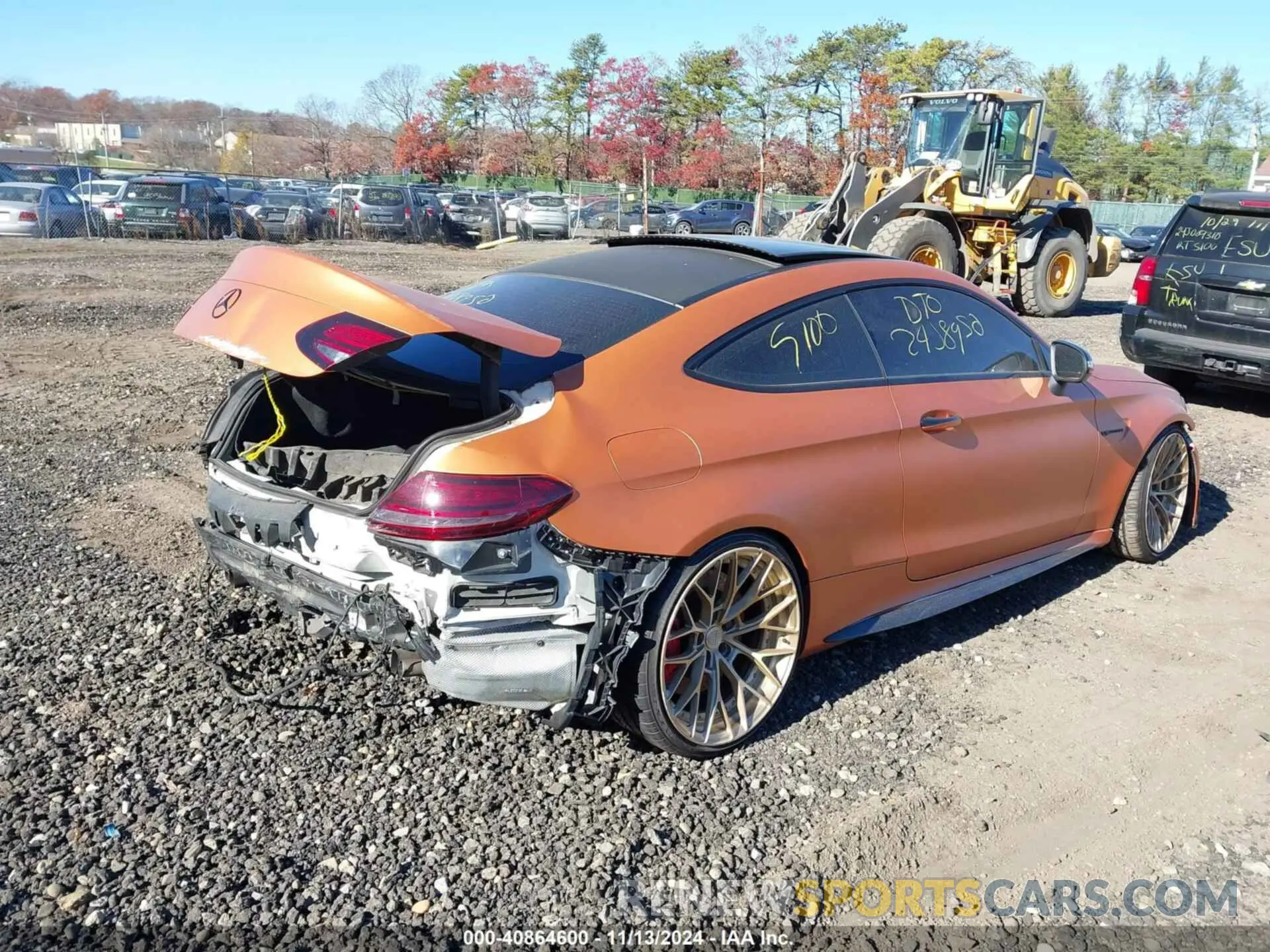 4 Photograph of a damaged car WDDWJ8HB6KF846103 MERCEDES-BENZ AMG C 63 2019