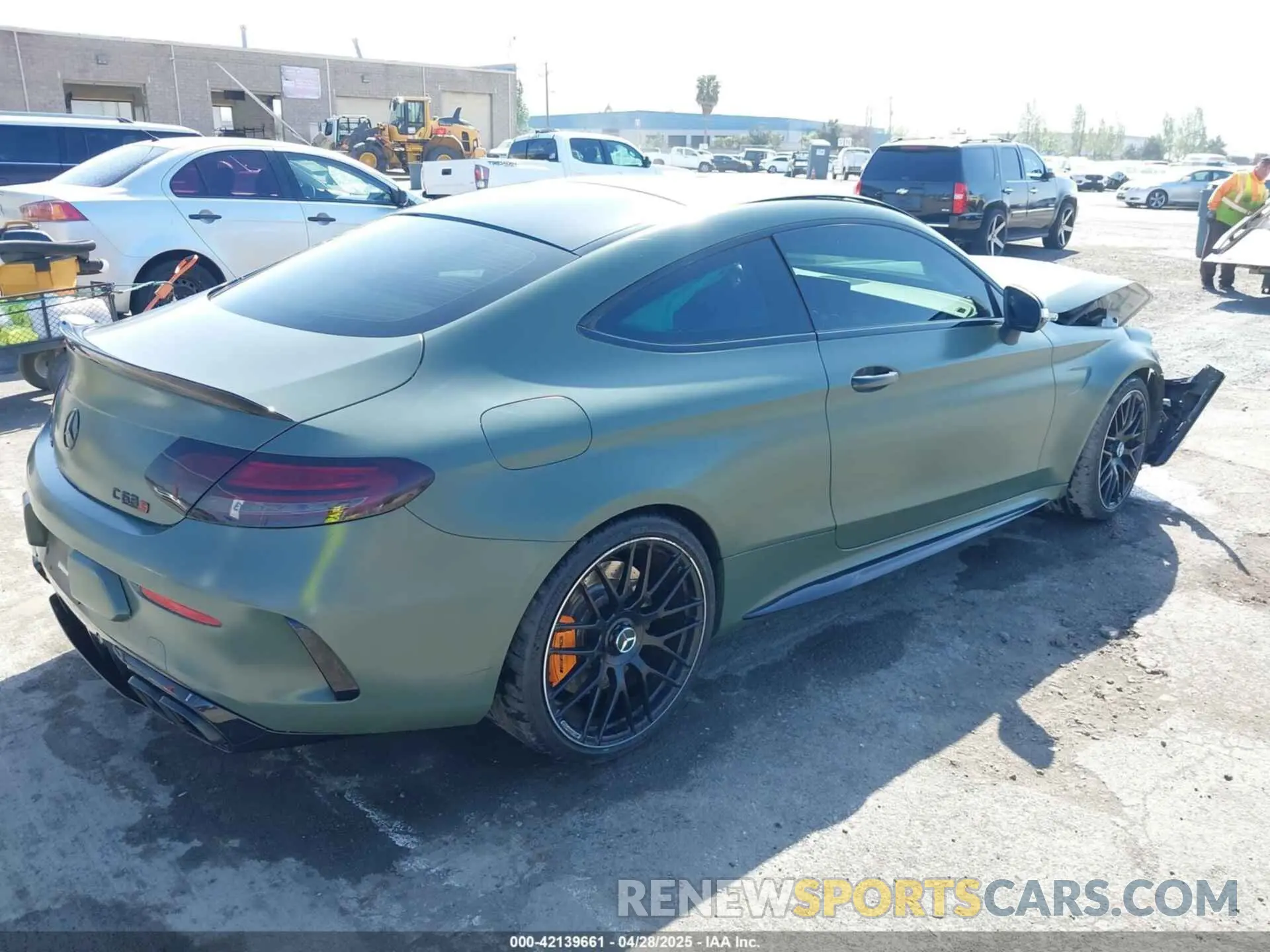 4 Фотография поврежденного автомобиля WDDWJ8HB7LF968504 MERCEDES-BENZ AMG C 63 2020