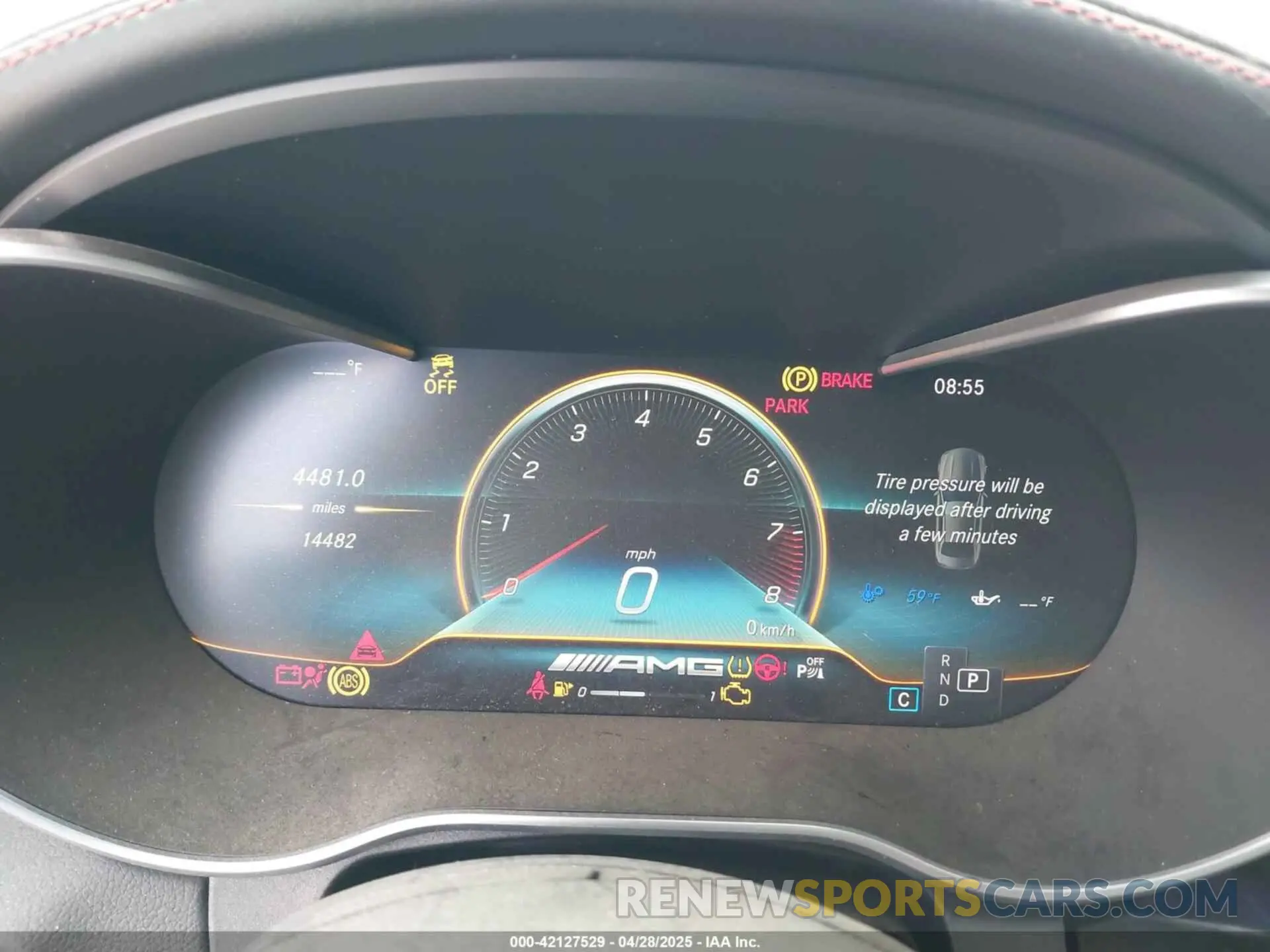 7 Photograph of a damaged car W1KWF8HB4MR620676 MERCEDES-BENZ AMG C 63 2021