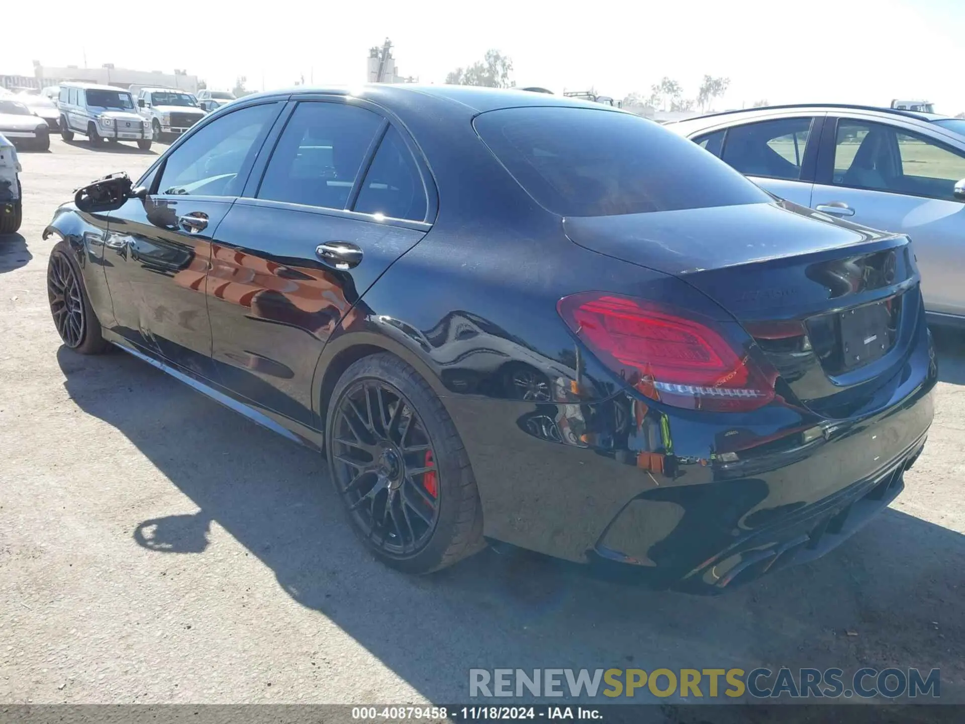 3 Photograph of a damaged car W1KWF8HB8MR618414 MERCEDES-BENZ AMG C 63 2021