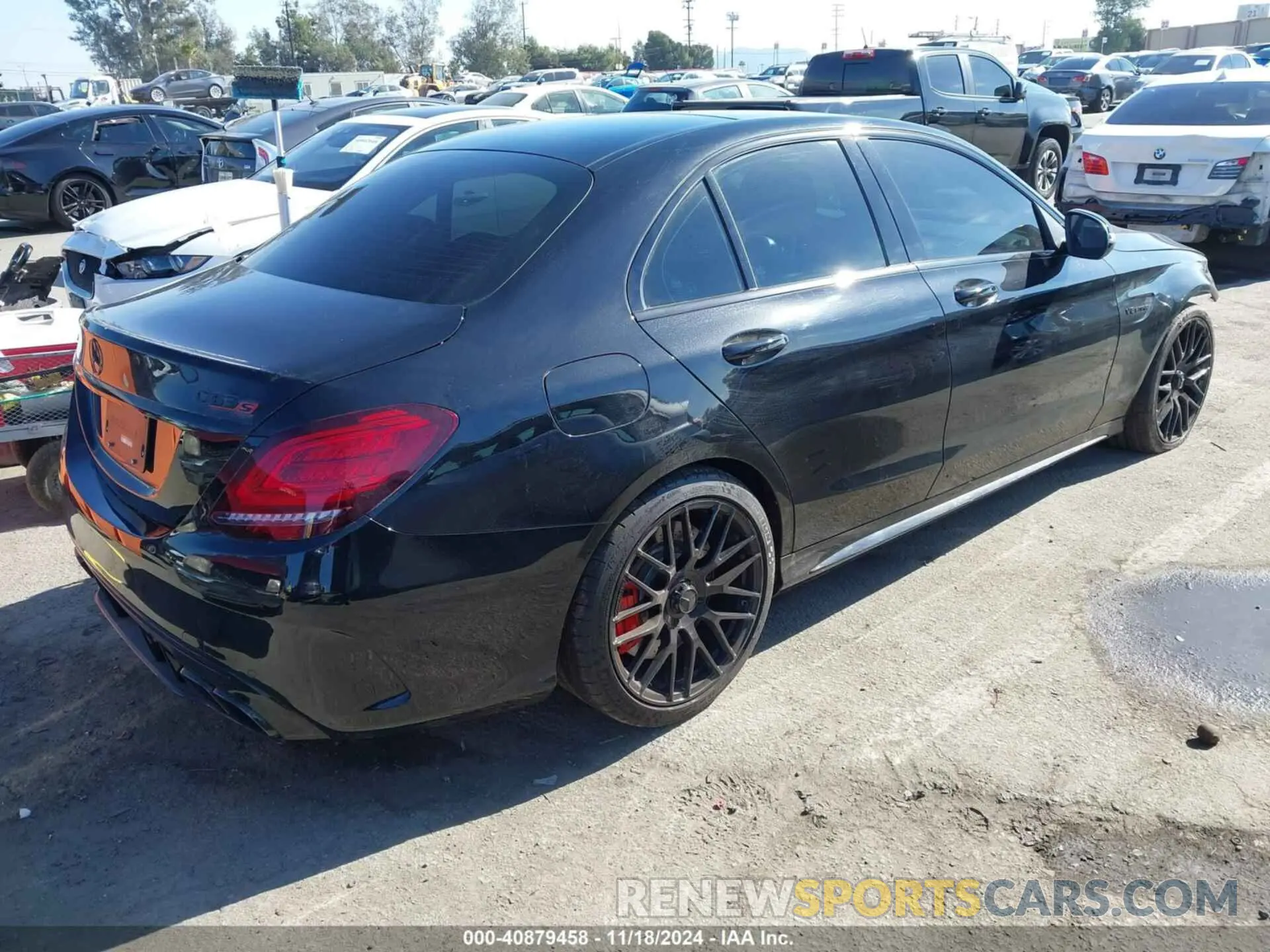 4 Photograph of a damaged car W1KWF8HB8MR618414 MERCEDES-BENZ AMG C 63 2021