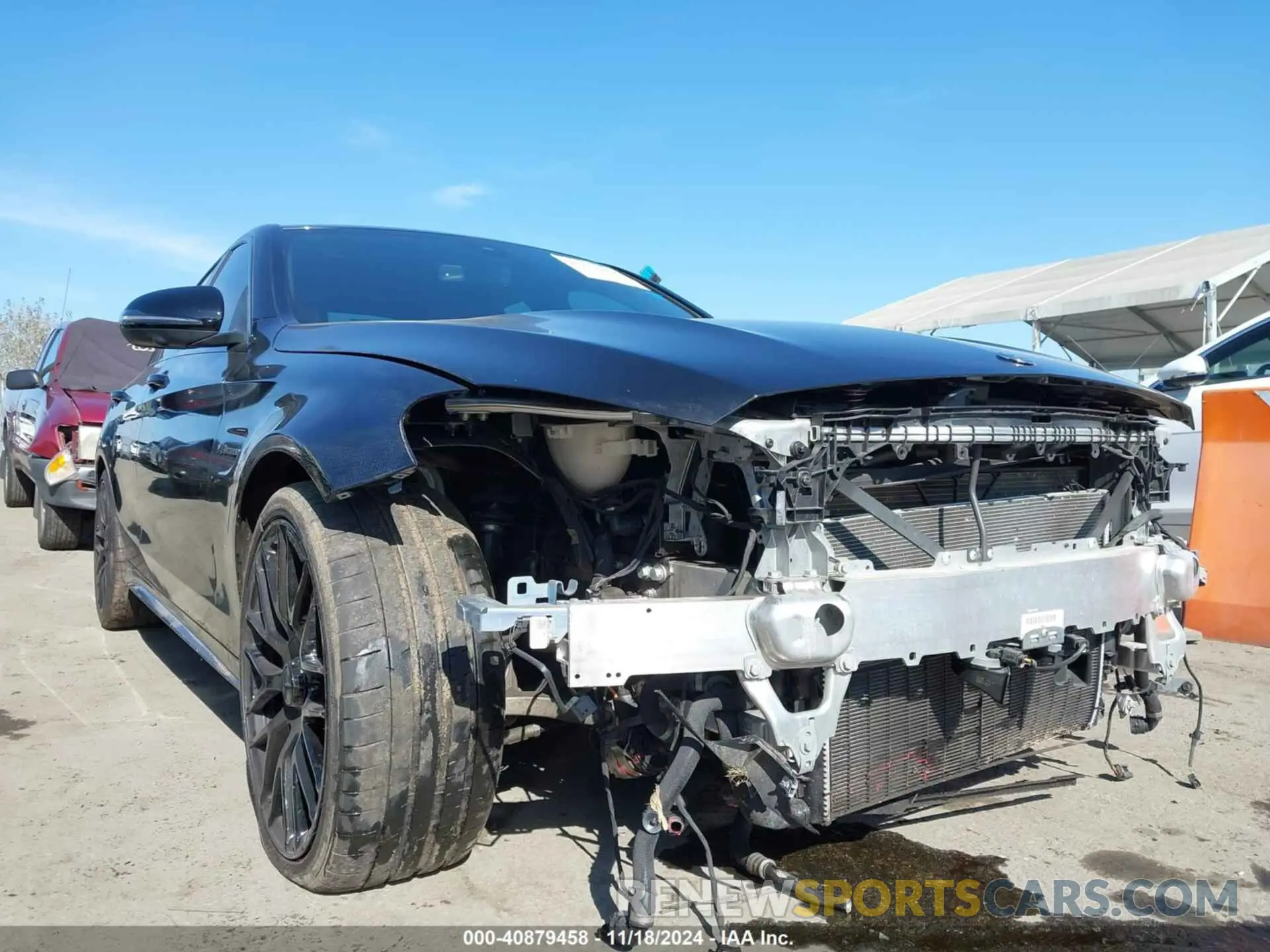 6 Photograph of a damaged car W1KWF8HB8MR618414 MERCEDES-BENZ AMG C 63 2021