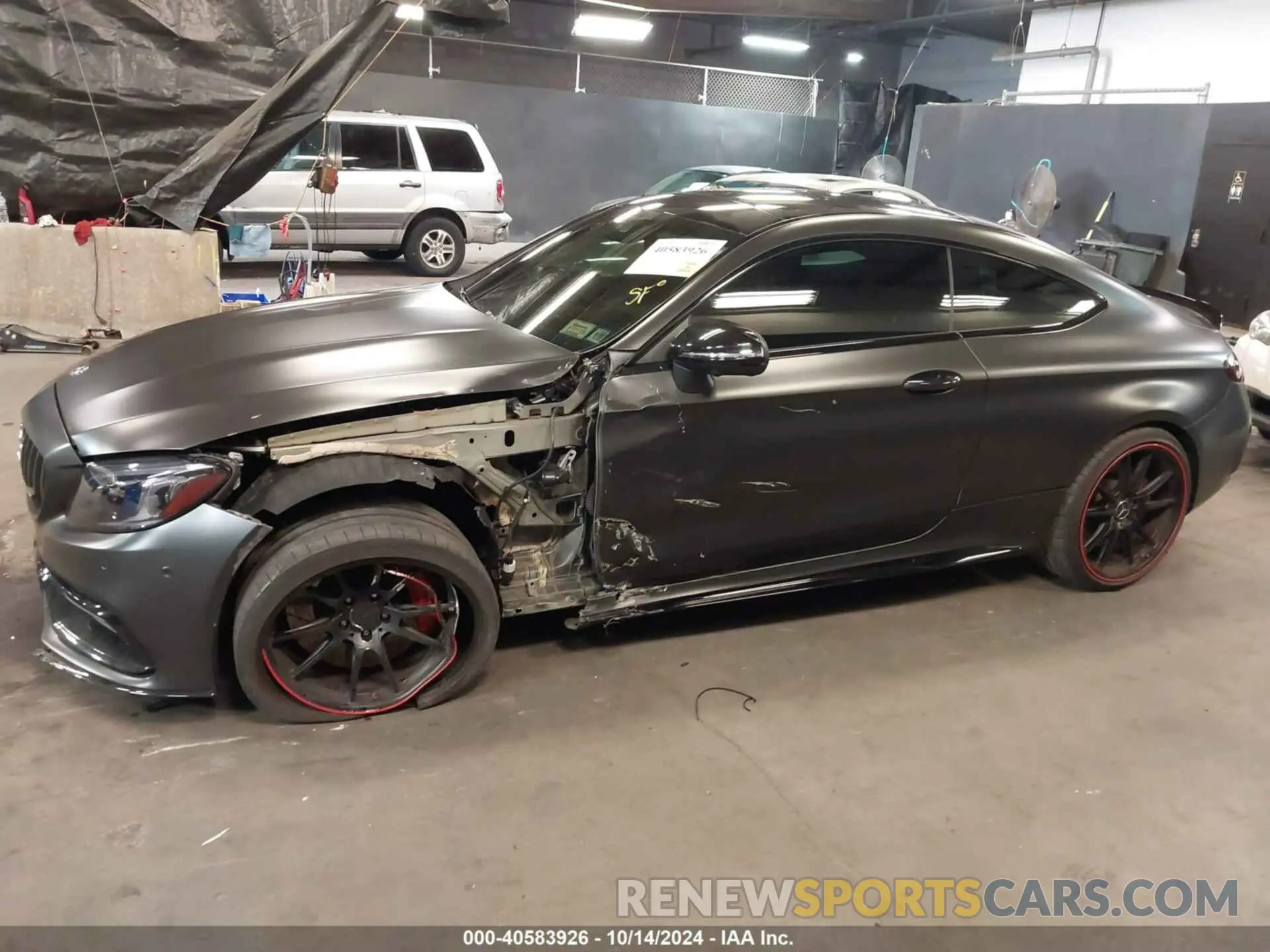 15 Photograph of a damaged car W1KWJ8HBXMG072810 MERCEDES-BENZ AMG C 63 2021