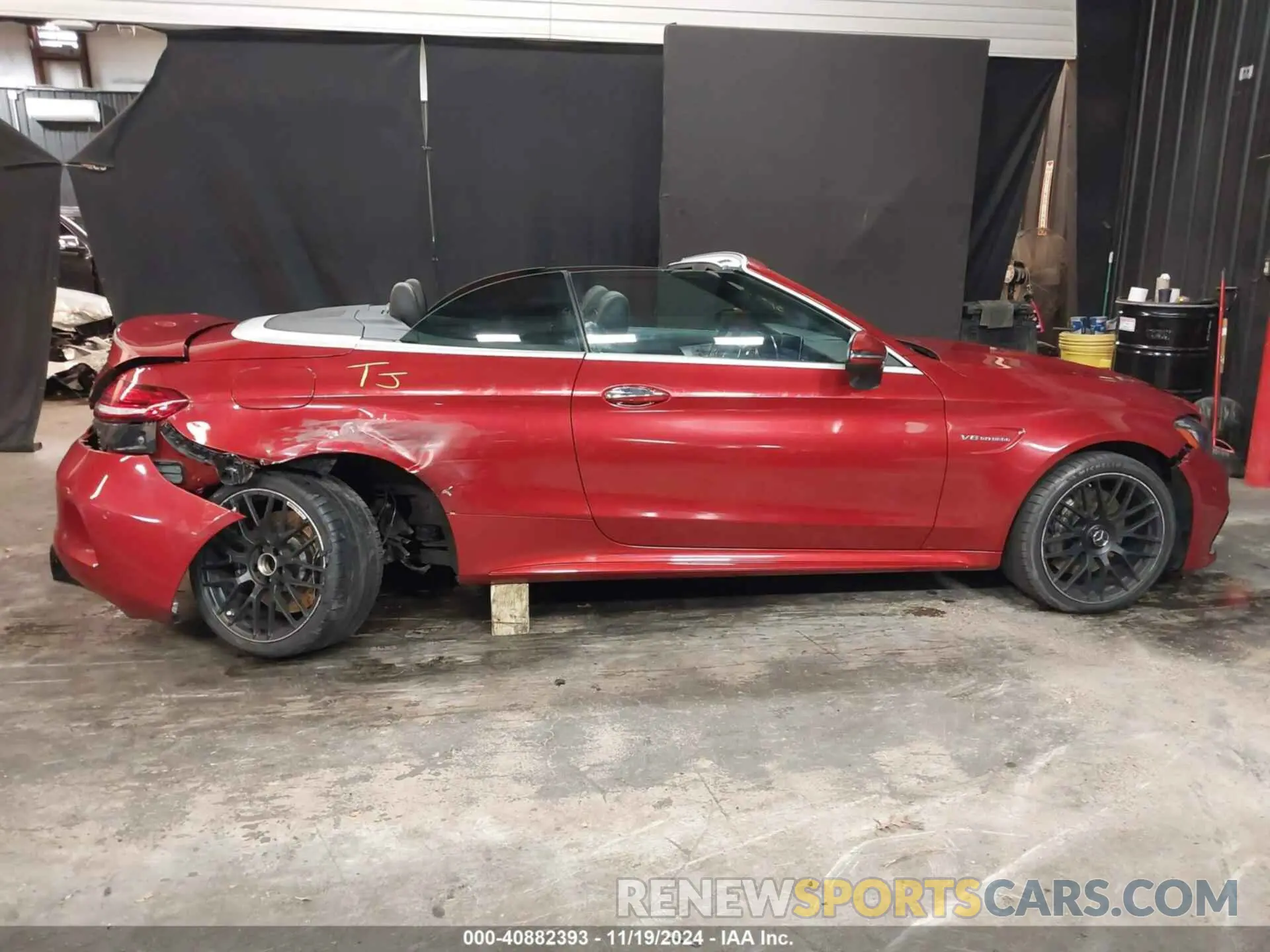 13 Фотография поврежденного автомобиля W1KWK8GB5MG075211 MERCEDES-BENZ AMG C 63 2021