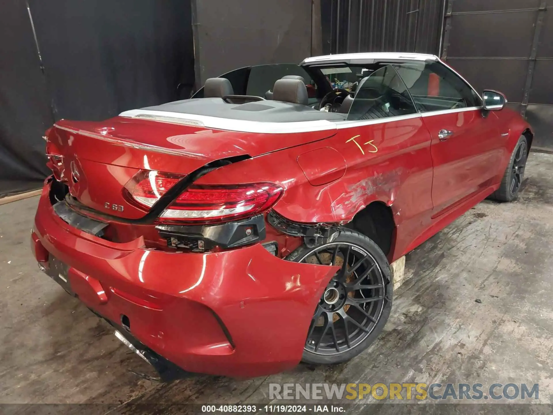 4 Фотография поврежденного автомобиля W1KWK8GB5MG075211 MERCEDES-BENZ AMG C 63 2021