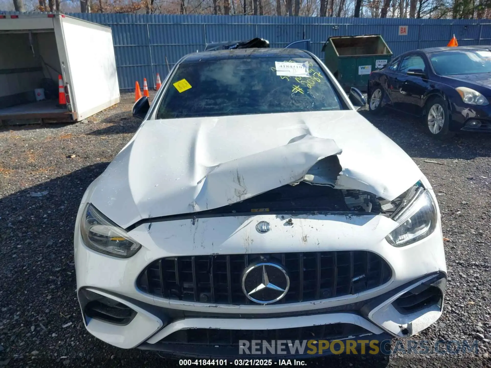 11 Photograph of a damaged car W1KAF8AB6RR222087 MERCEDES-BENZ AMG C 63 2024