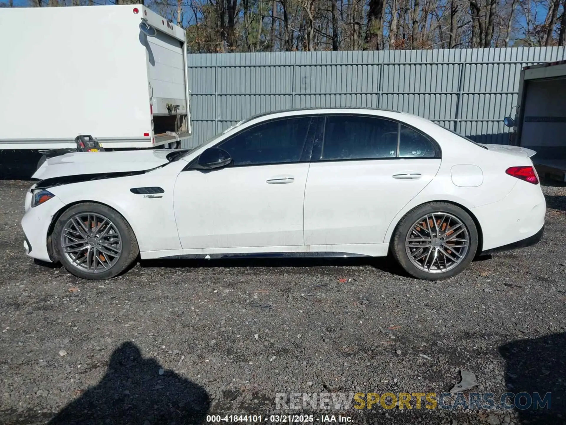 13 Photograph of a damaged car W1KAF8AB6RR222087 MERCEDES-BENZ AMG C 63 2024