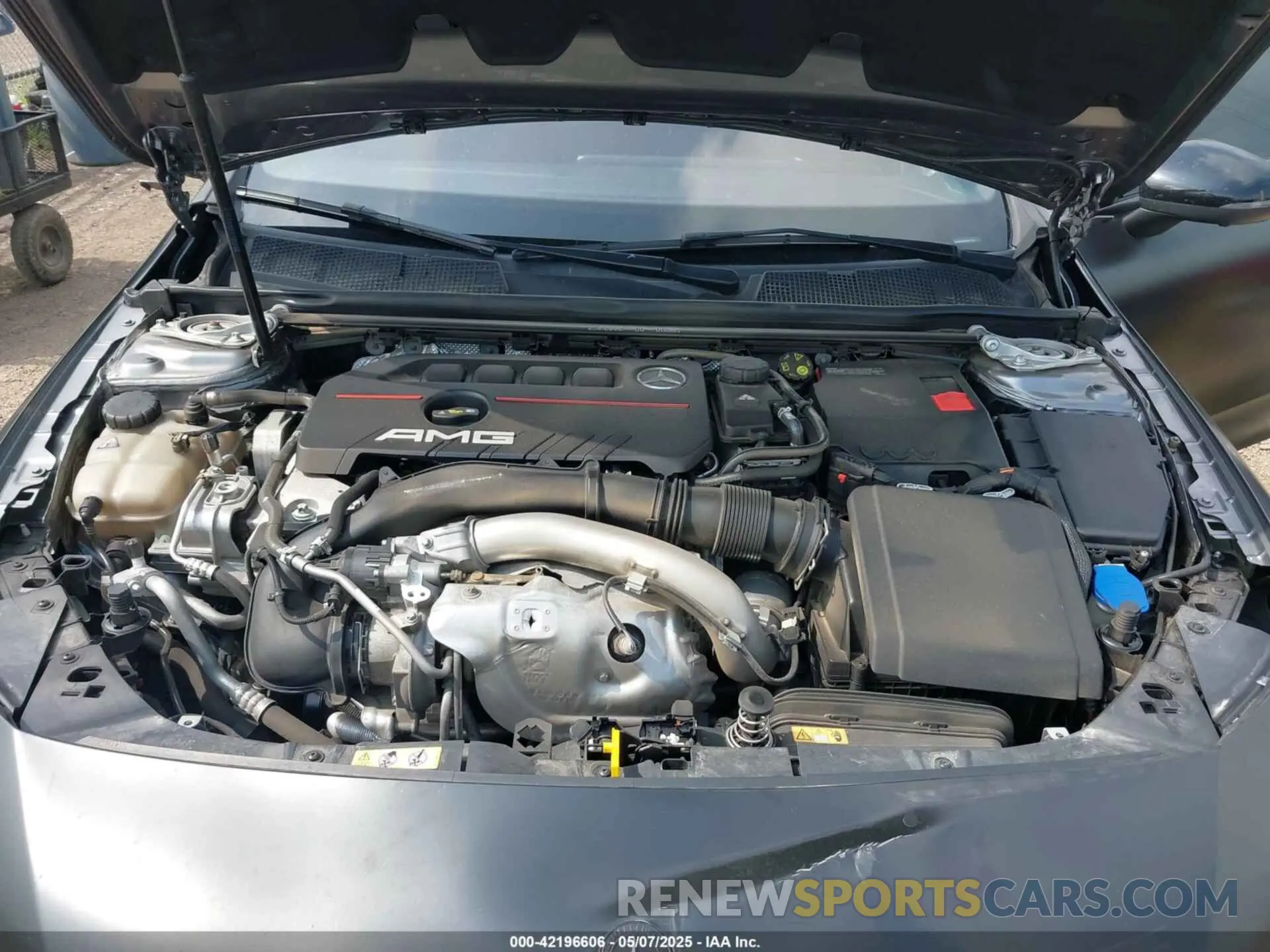 10 Photograph of a damaged car W1K5J5BB0MN207100 MERCEDES-BENZ AMG CLA 35 2021