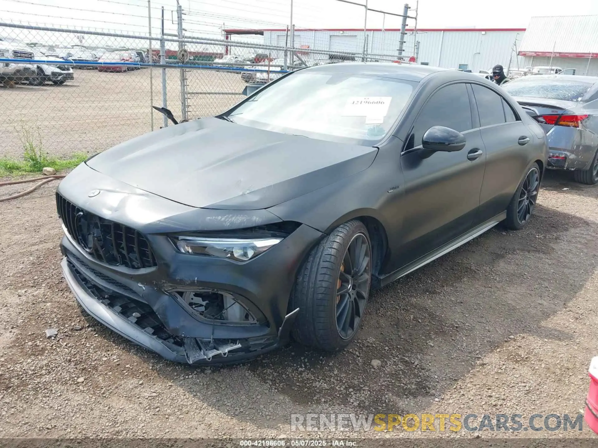 2 Photograph of a damaged car W1K5J5BB0MN207100 MERCEDES-BENZ AMG CLA 35 2021