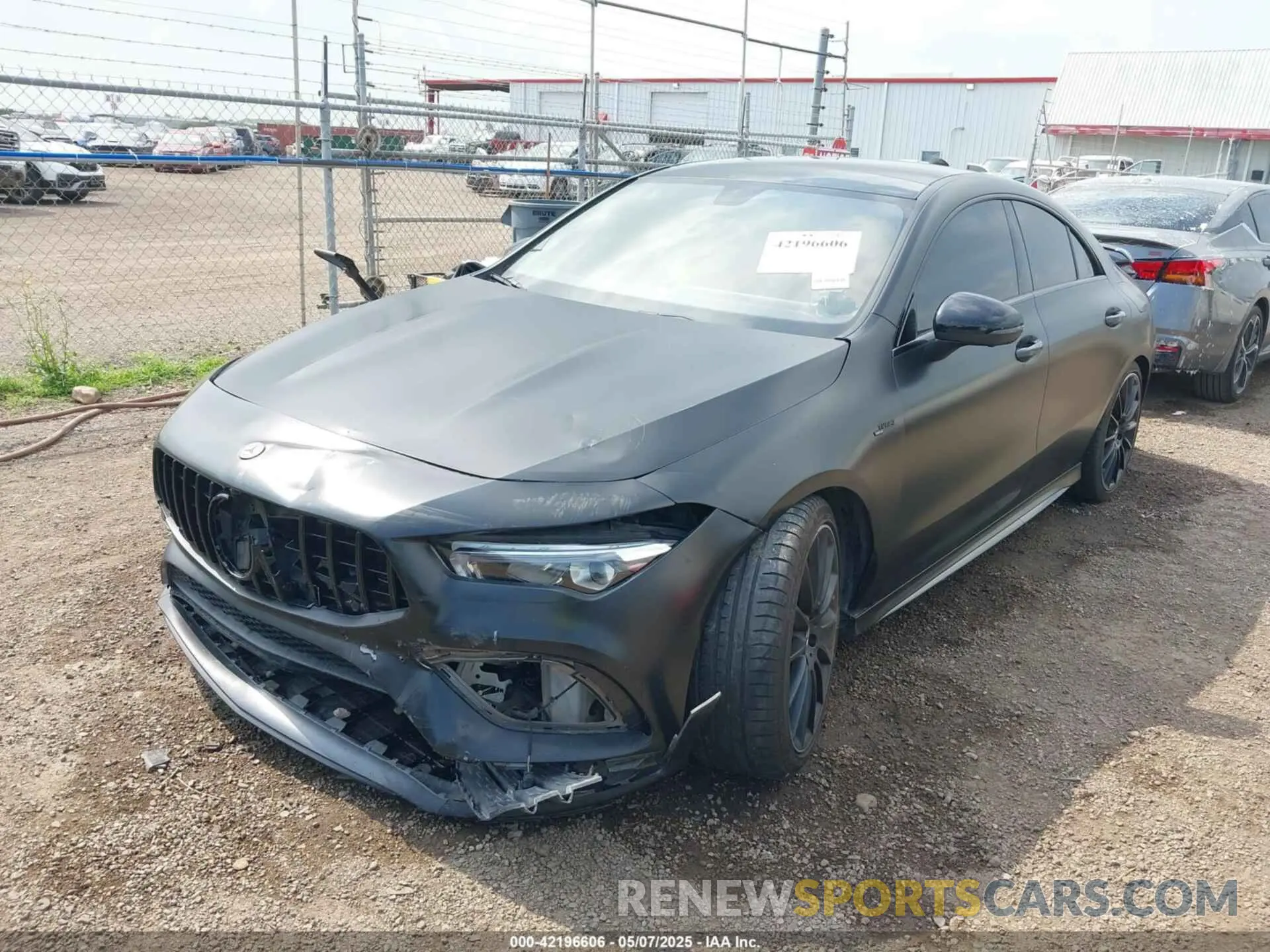 6 Photograph of a damaged car W1K5J5BB0MN207100 MERCEDES-BENZ AMG CLA 35 2021