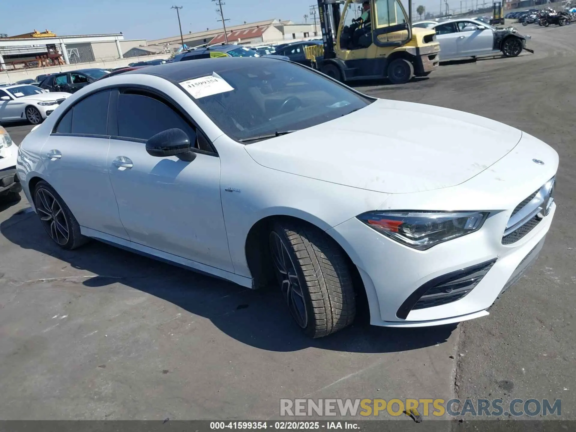 1 Photograph of a damaged car W1K5J5BB2MN188727 MERCEDES-BENZ AMG CLA 35 2021