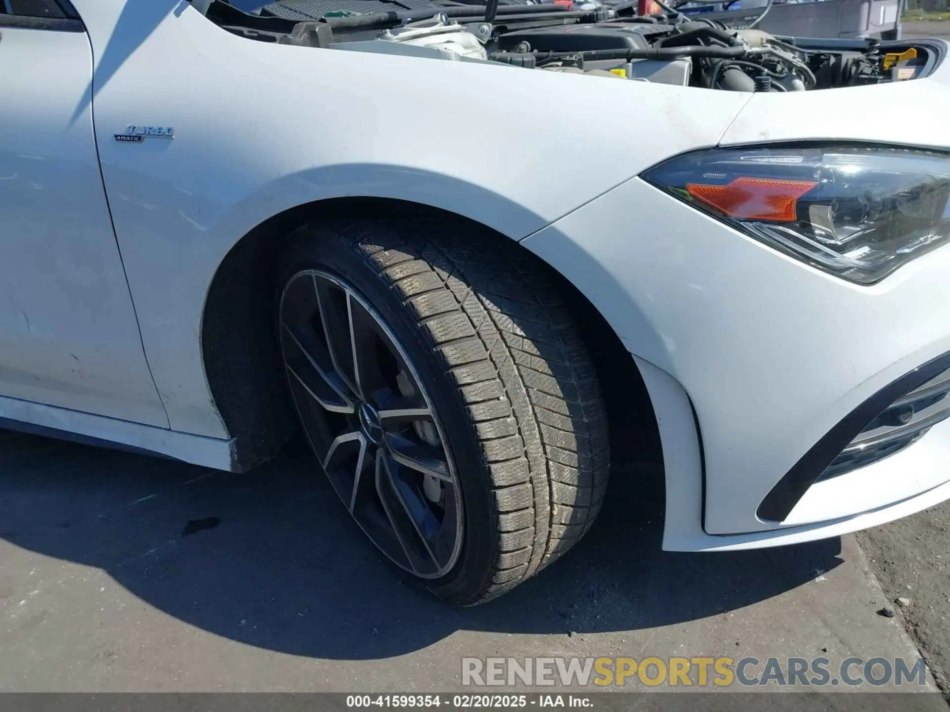6 Photograph of a damaged car W1K5J5BB2MN188727 MERCEDES-BENZ AMG CLA 35 2021