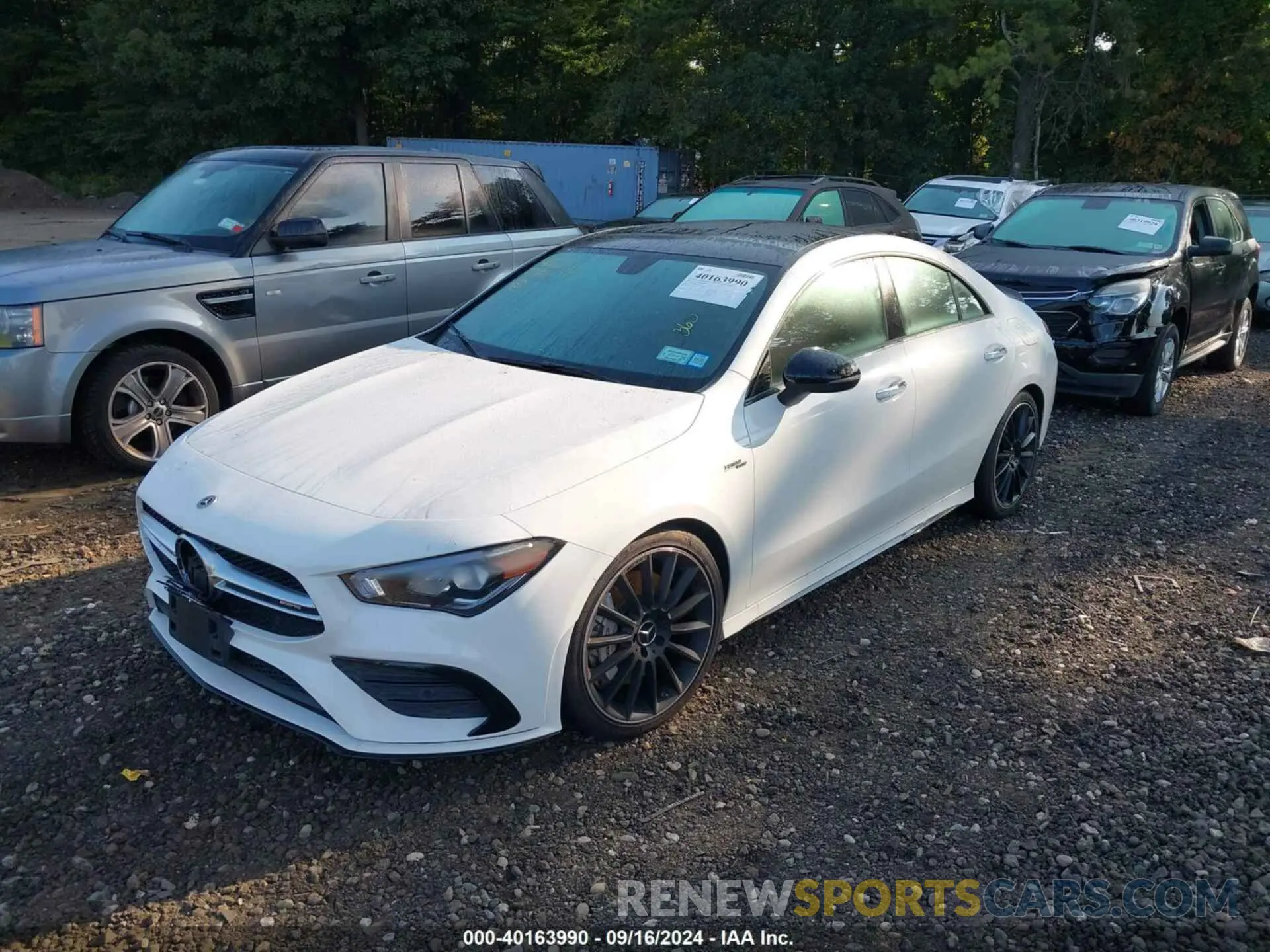 2 Photograph of a damaged car W1K5J5BB8MN190515 MERCEDES-BENZ AMG CLA 35 2021