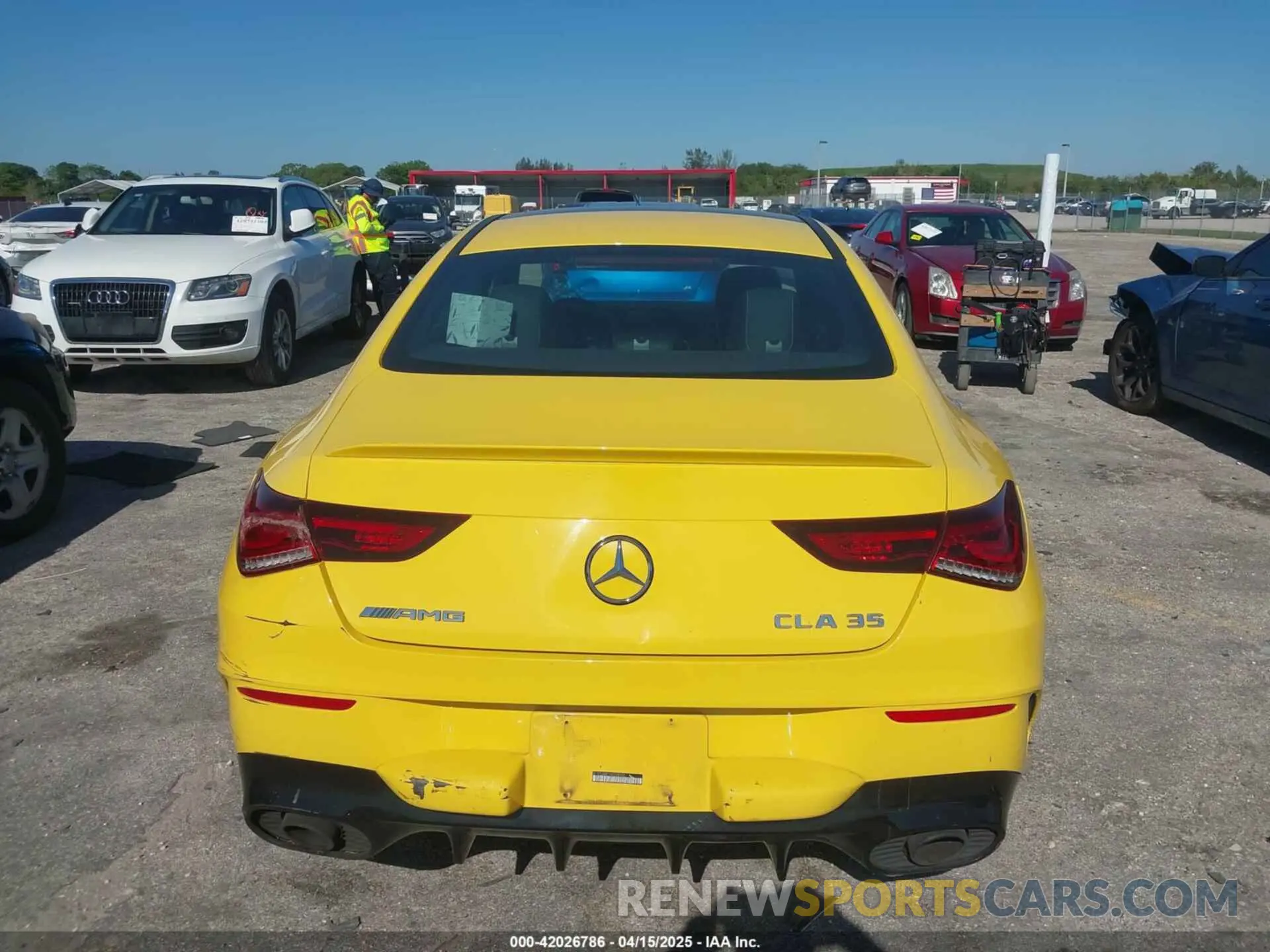 17 Фотография поврежденного автомобиля W1K5J5BB1NN298900 MERCEDES-BENZ AMG CLA 35 2022