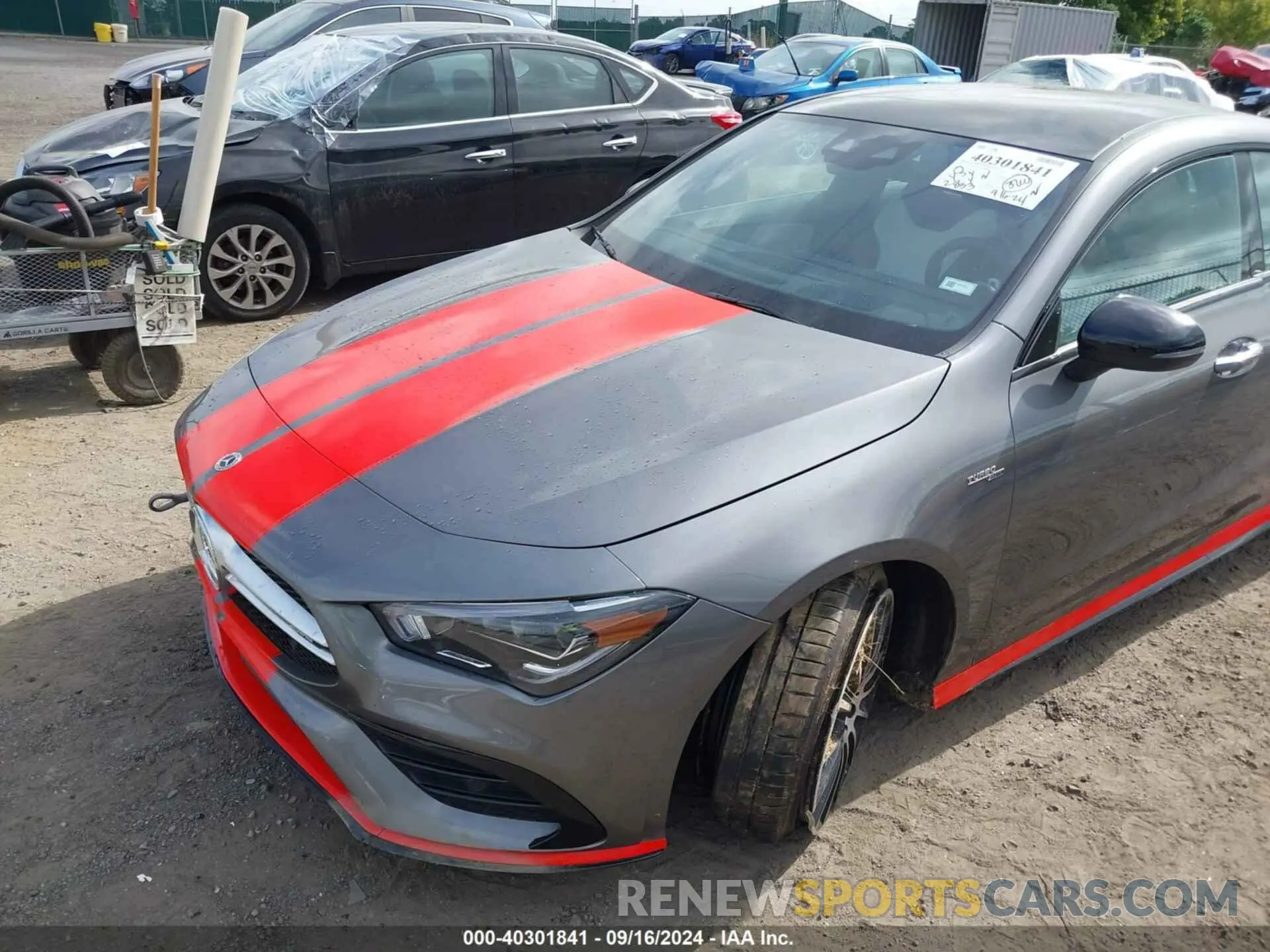 6 Фотография поврежденного автомобиля W1K5J5BB2NN275433 MERCEDES-BENZ AMG CLA 35 2022