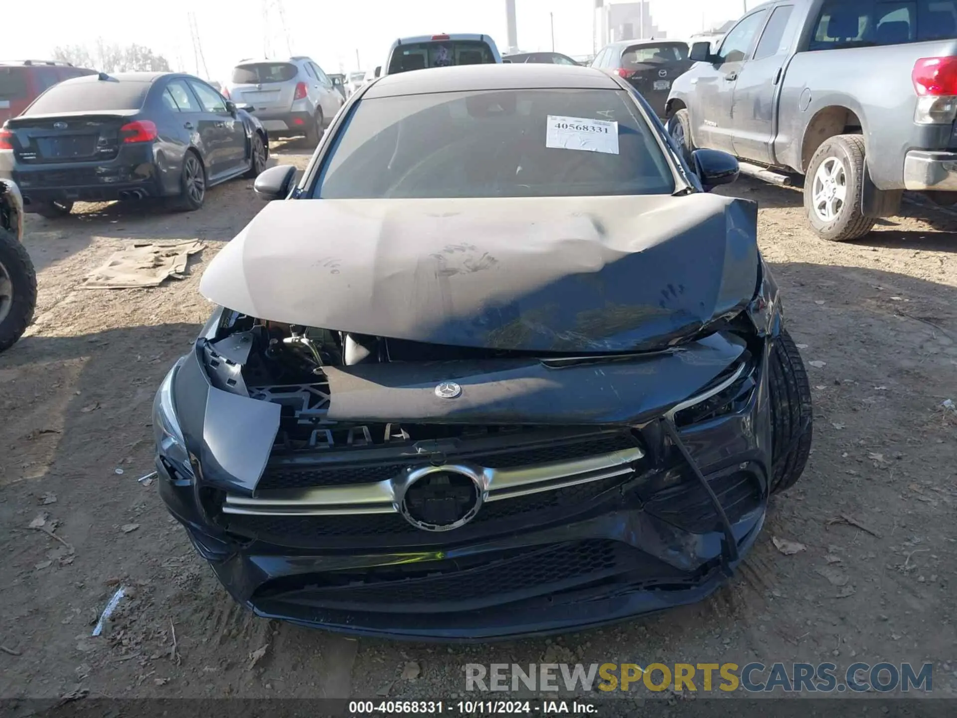12 Photograph of a damaged car W1K5J5BB5PN358583 MERCEDES-BENZ AMG CLA 35 2023