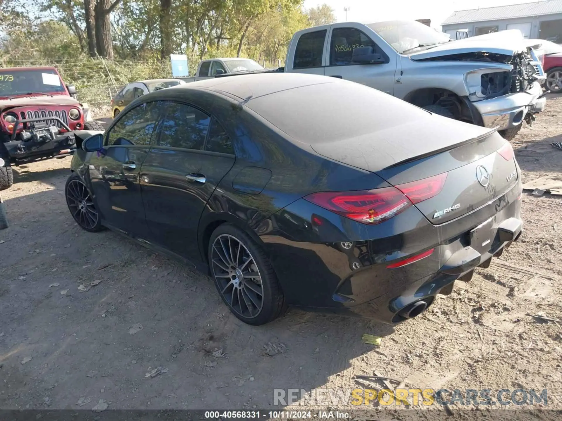 3 Photograph of a damaged car W1K5J5BB5PN358583 MERCEDES-BENZ AMG CLA 35 2023