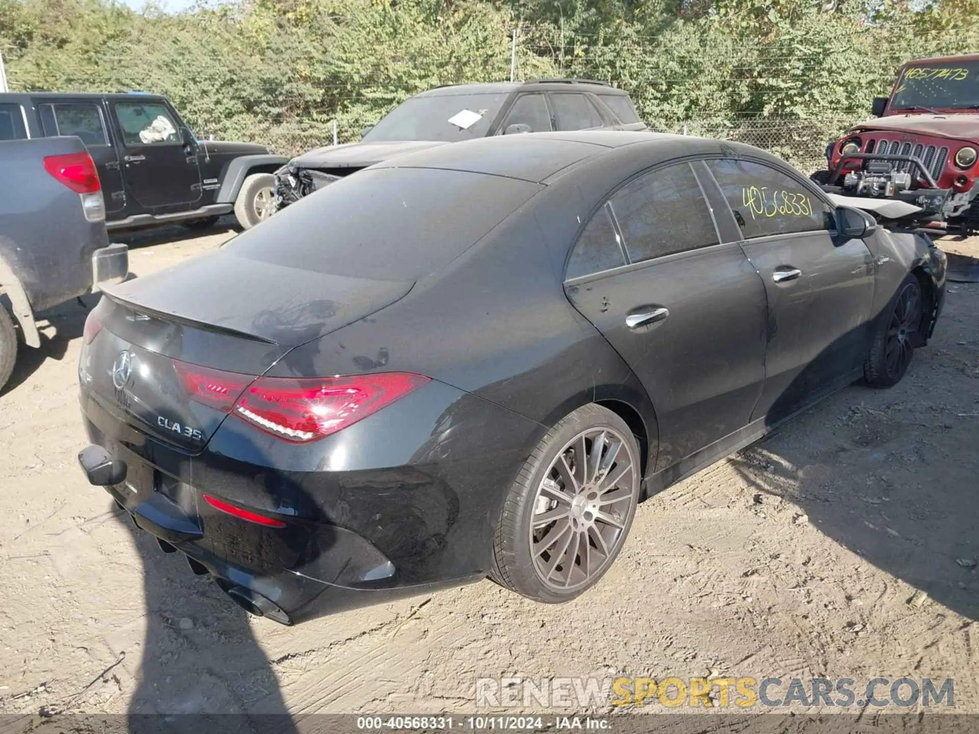 4 Photograph of a damaged car W1K5J5BB5PN358583 MERCEDES-BENZ AMG CLA 35 2023