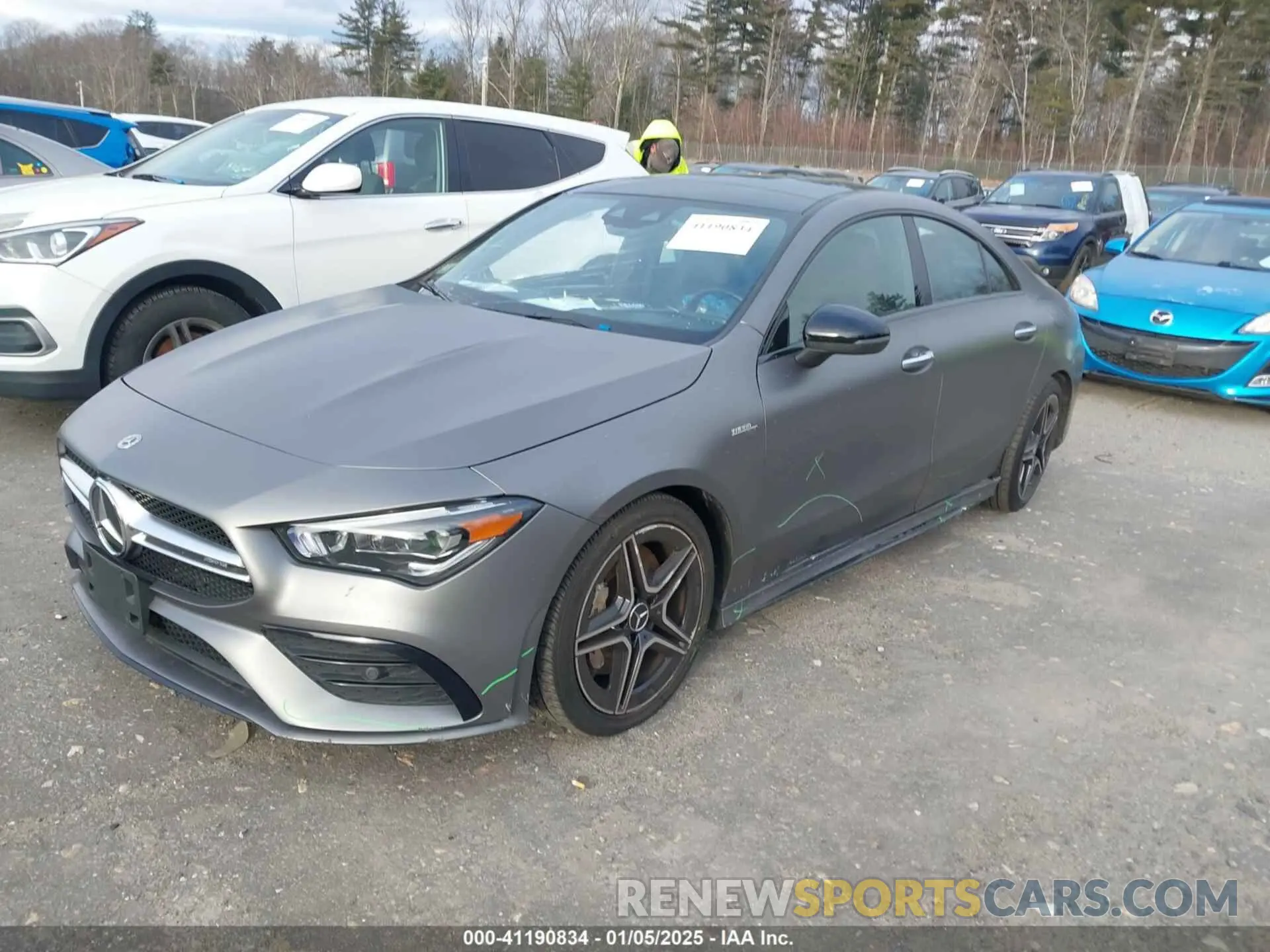 2 Фотография поврежденного автомобиля W1K5J5BB7PN398809 MERCEDES-BENZ AMG CLA 35 2023
