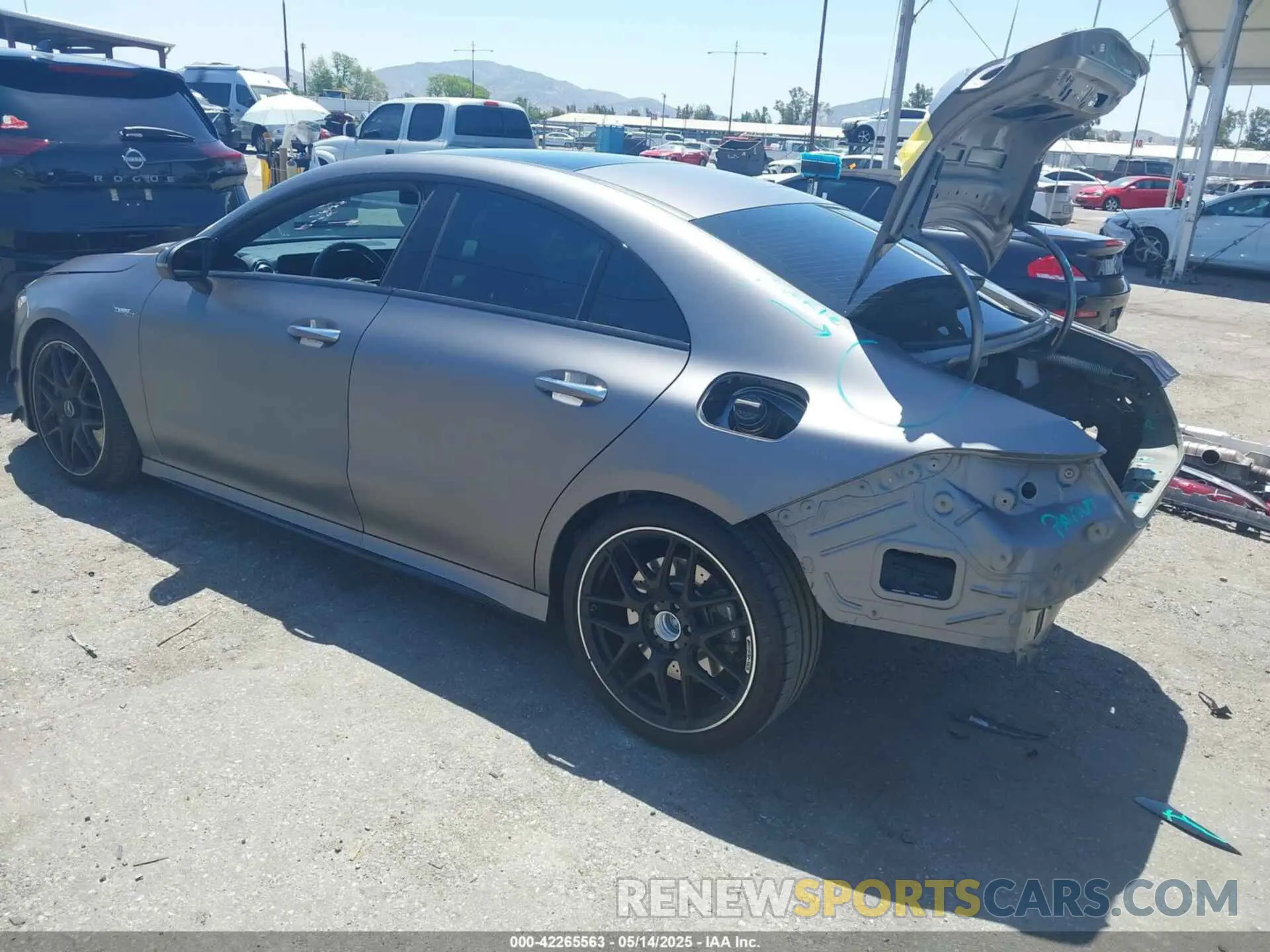 3 Photograph of a damaged car W1K5J5DBXPN414966 MERCEDES-BENZ AMG CLA 45 2023