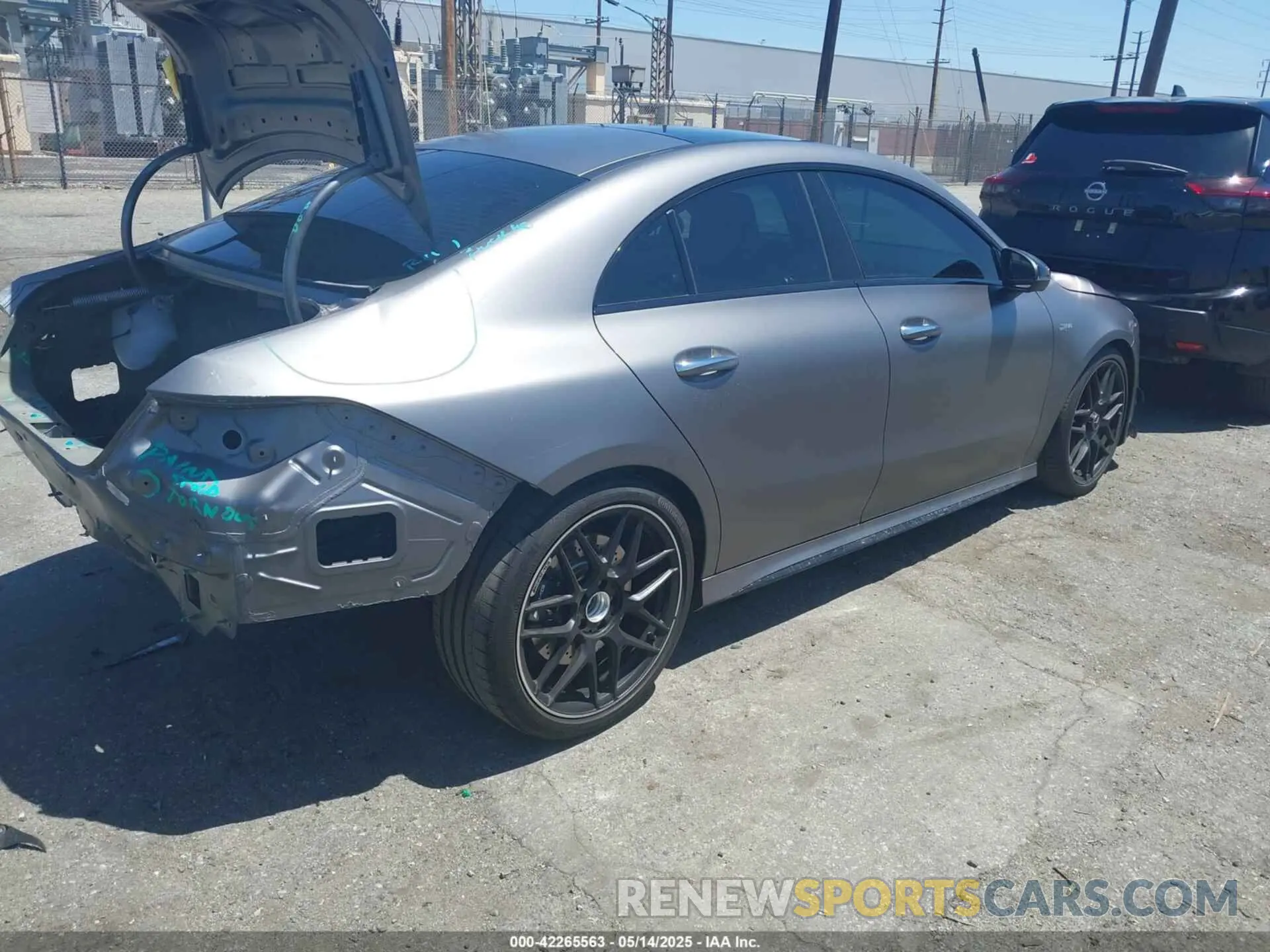 4 Photograph of a damaged car W1K5J5DBXPN414966 MERCEDES-BENZ AMG CLA 45 2023