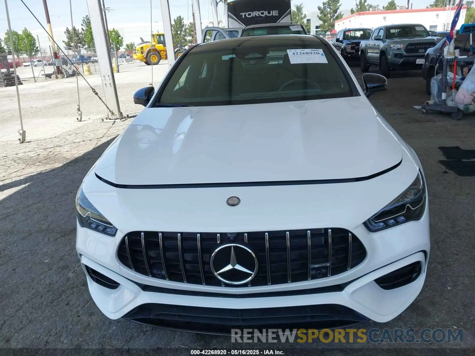 12 Photograph of a damaged car W1K5J5EB0SN525467 MERCEDES-BENZ AMG CLA 45 2025
