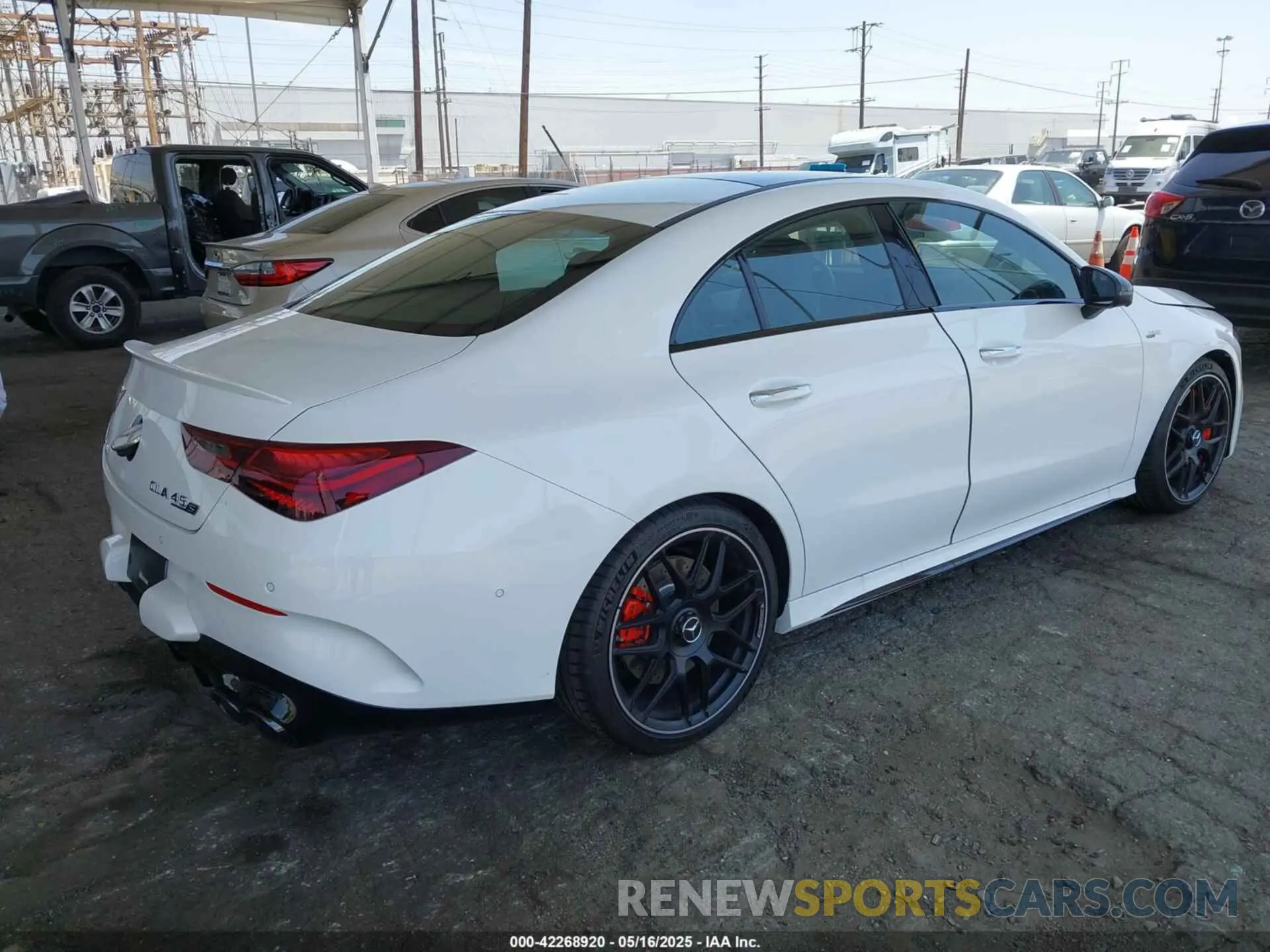 4 Photograph of a damaged car W1K5J5EB0SN525467 MERCEDES-BENZ AMG CLA 45 2025