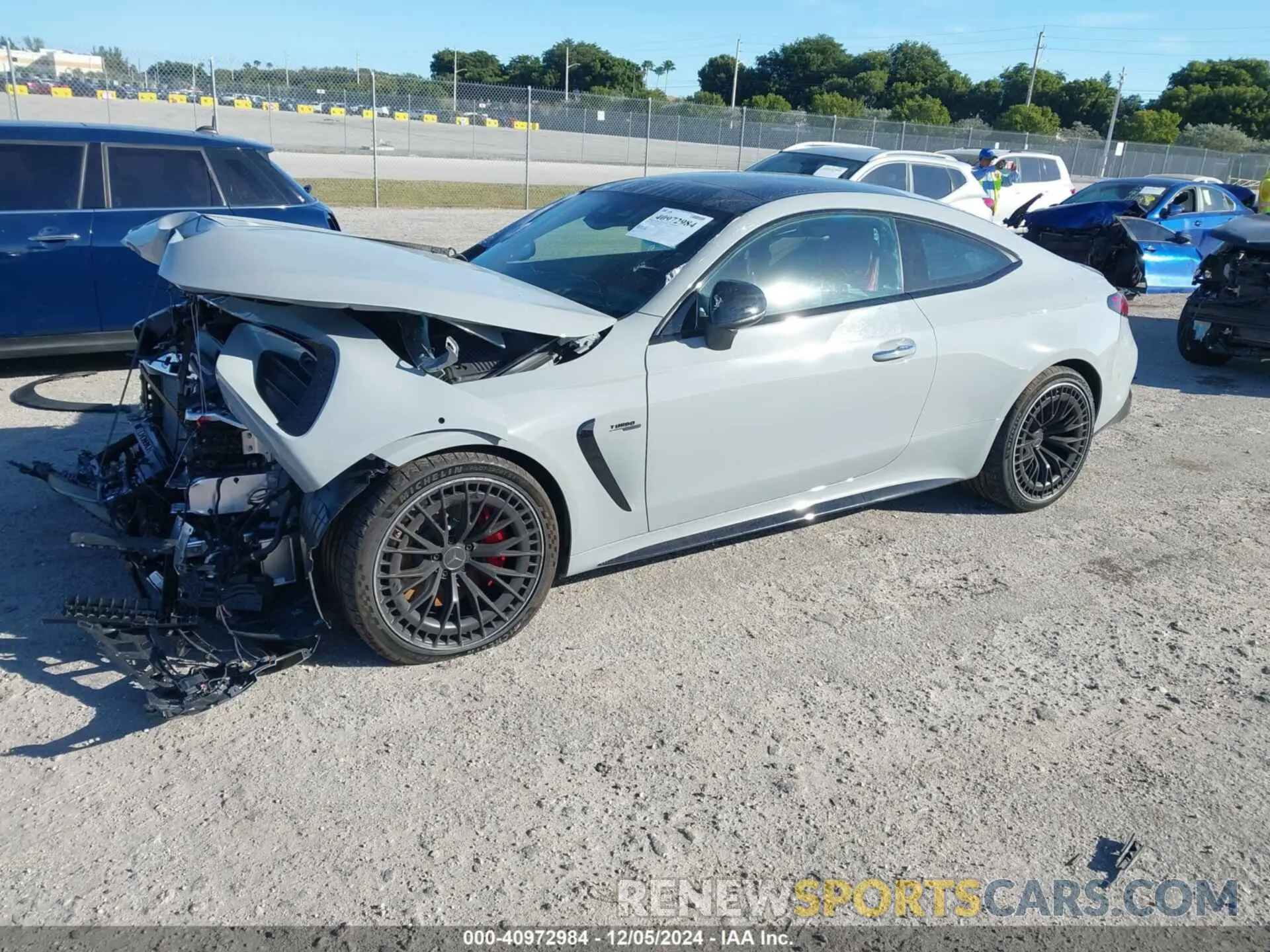2 Photograph of a damaged car W1KMJ6CB2RF039008 MERCEDES-BENZ AMG CLE 53 2024