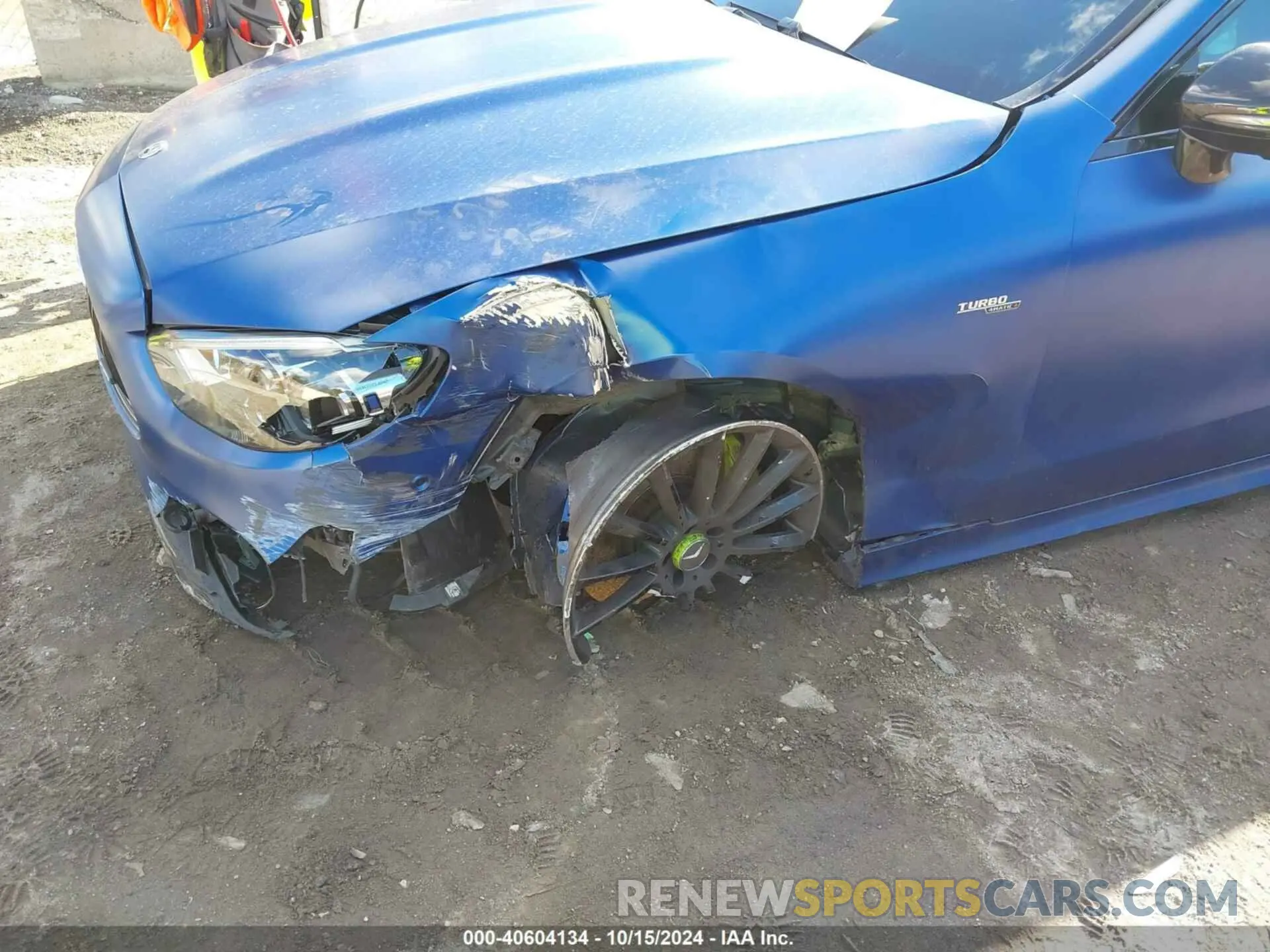 6 Photograph of a damaged car W1K1J6BB6NF181313 MERCEDES-BENZ AMG E 53 2022