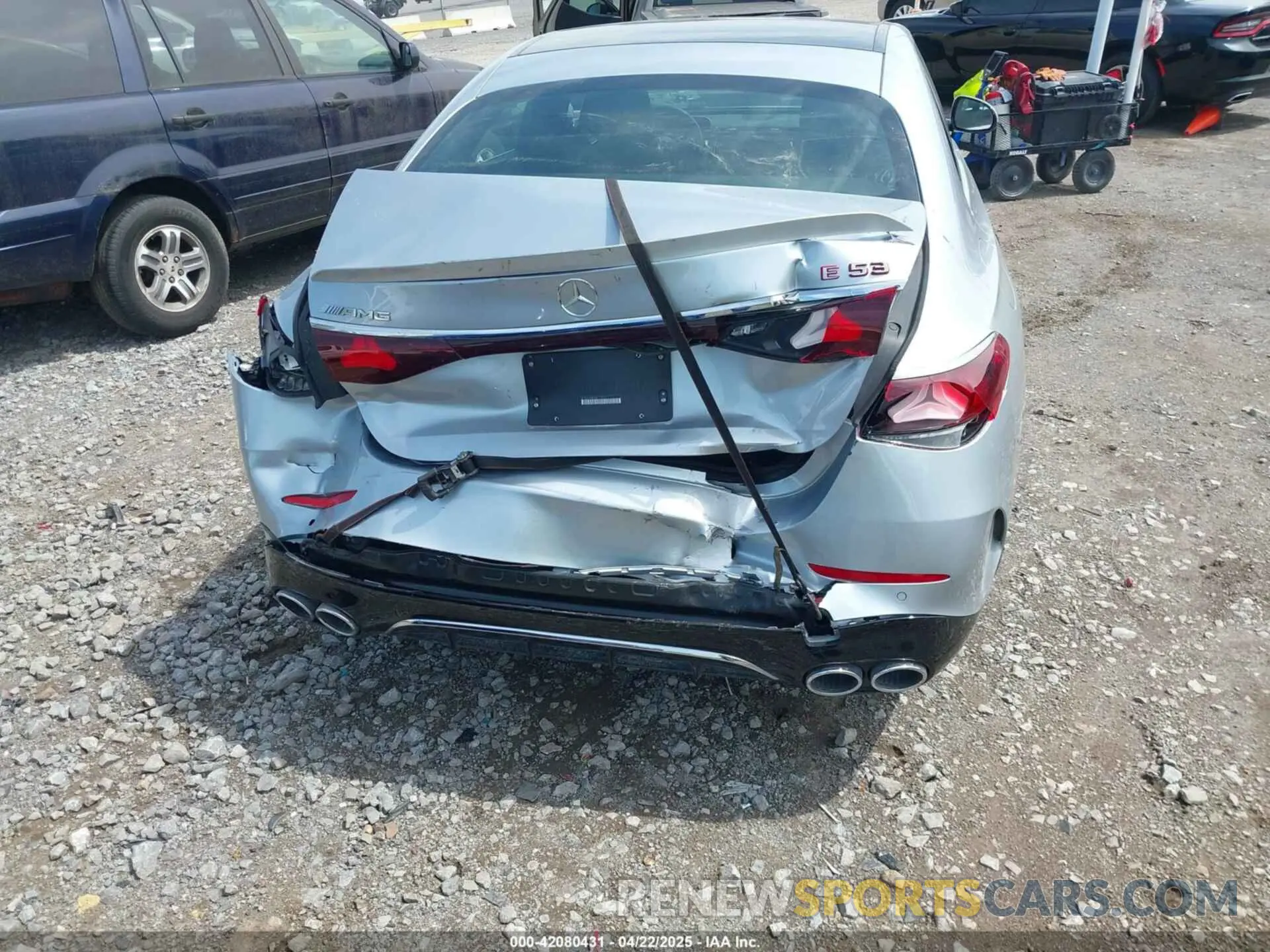 6 Photograph of a damaged car W1KLF6DB6SA112511 MERCEDES-BENZ AMG E 53 E 2025