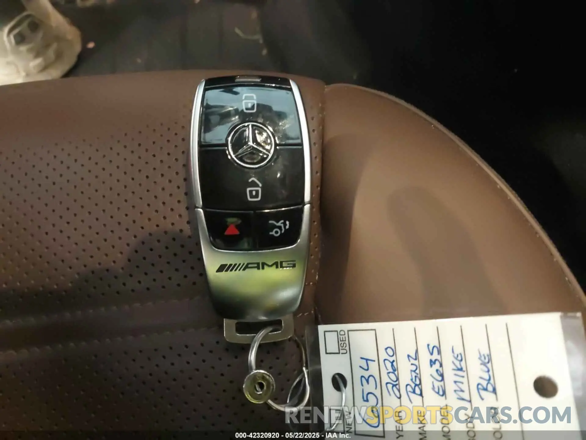 11 Фотография поврежденного автомобиля WDDZF8KB2LA739636 MERCEDES-BENZ AMG E 63 2020