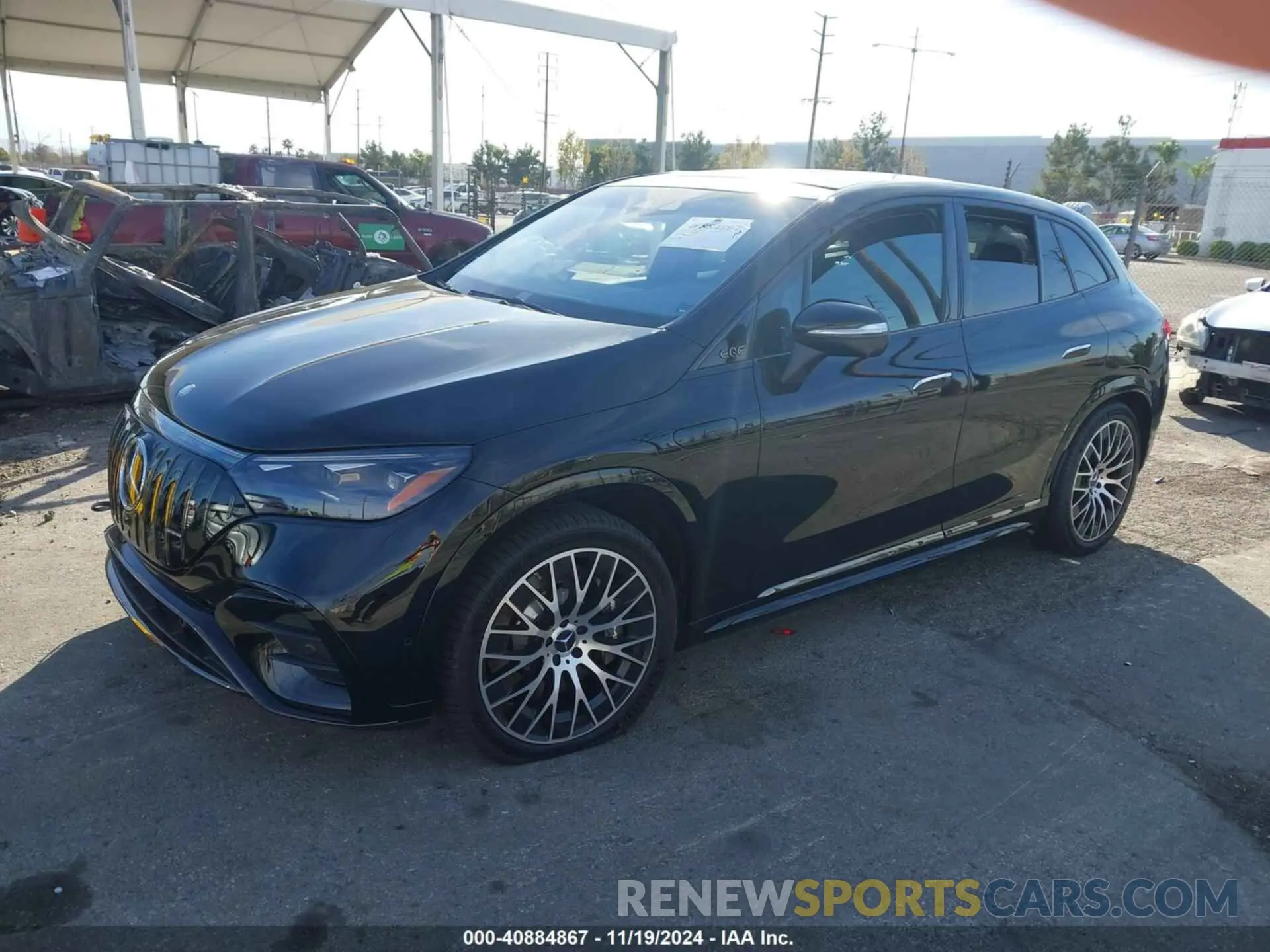 2 Photograph of a damaged car 4JGGM5DB7RA034998 MERCEDES-BENZ AMG EQE SUV 2024