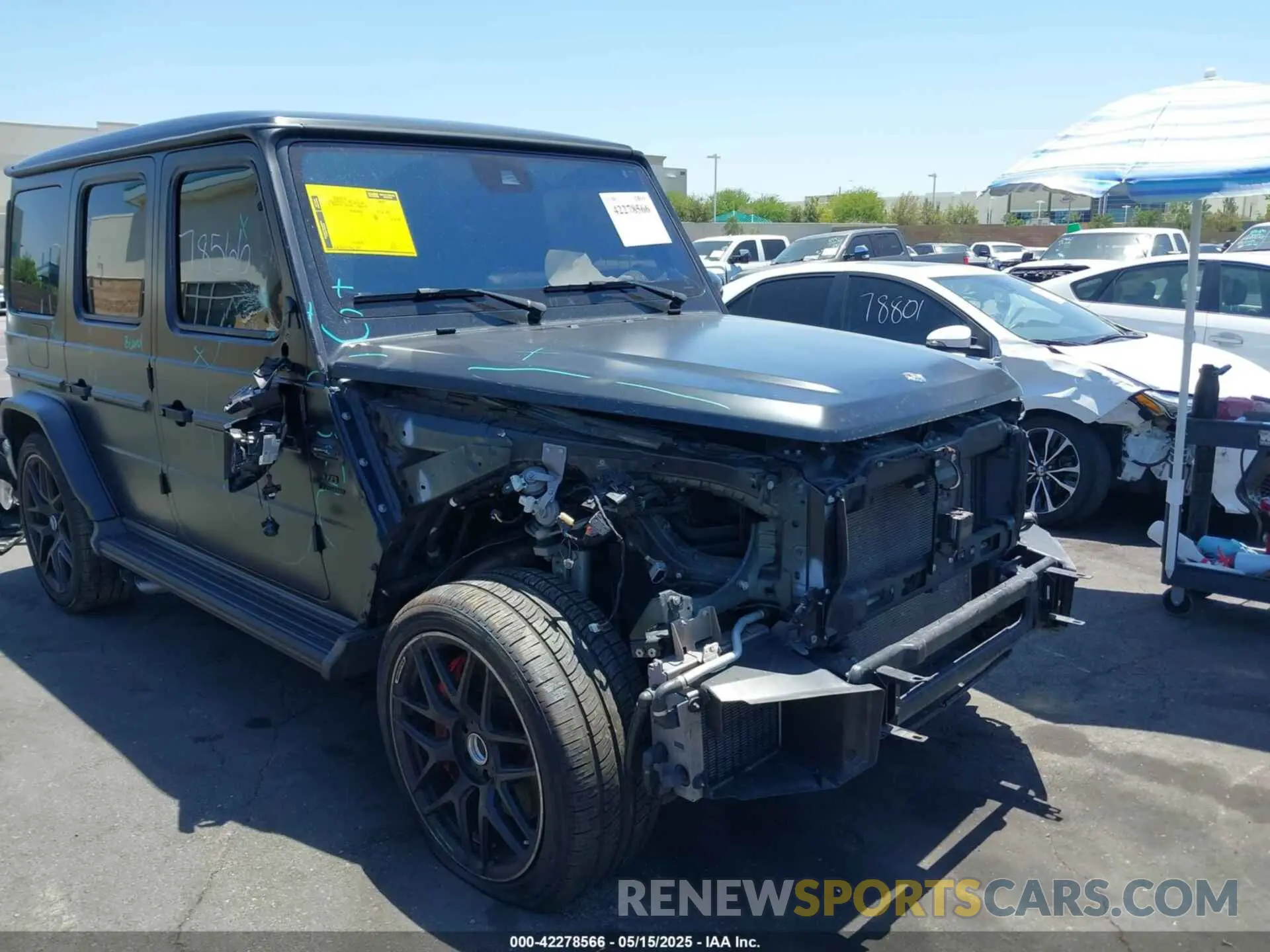 6 Photograph of a damaged car WDCYC7HJ1KX318942 MERCEDES-BENZ AMG G 63 2019