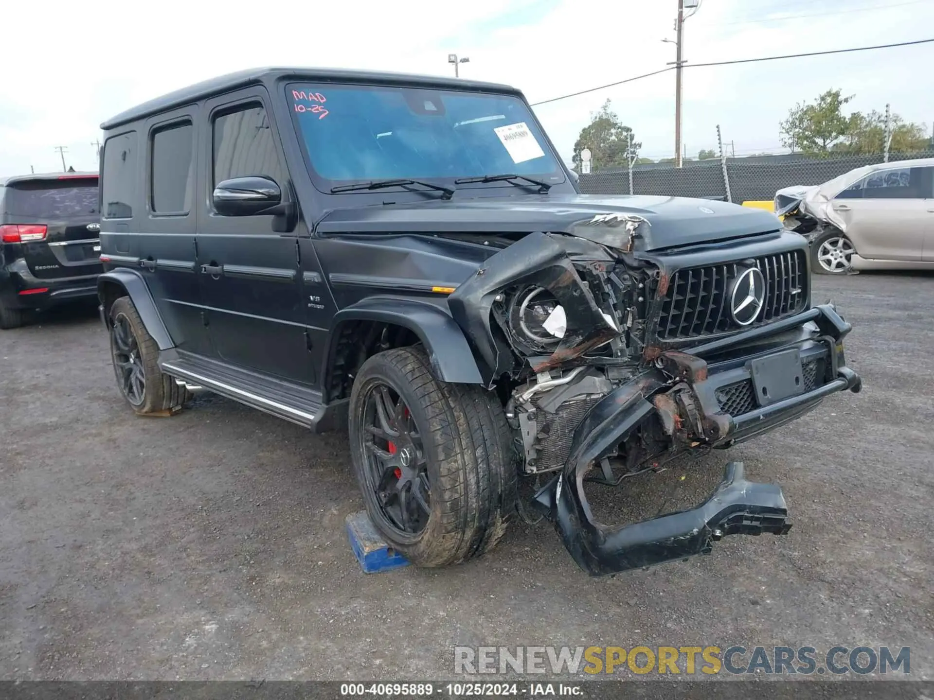 1 Photograph of a damaged car WDCYC7HJ5KX319401 MERCEDES-BENZ AMG G 63 2019