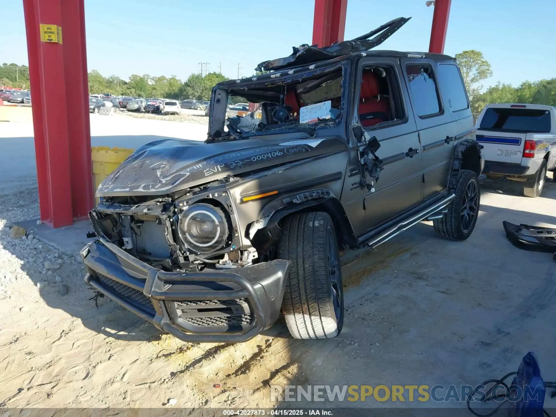 2 Photograph of a damaged car W1NYC7HJ4MX392812 MERCEDES-BENZ AMG G 63 2021