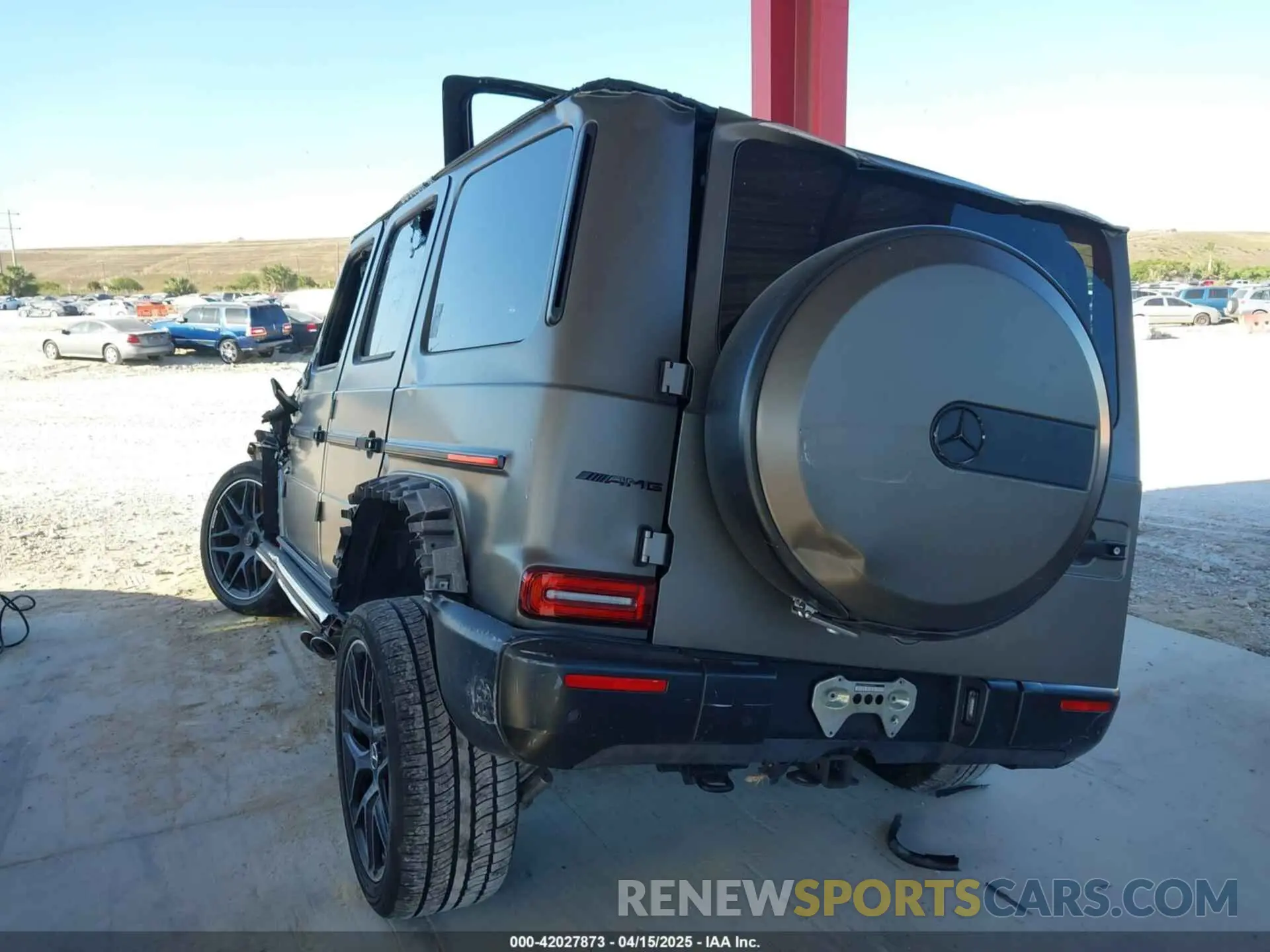 3 Photograph of a damaged car W1NYC7HJ4MX392812 MERCEDES-BENZ AMG G 63 2021